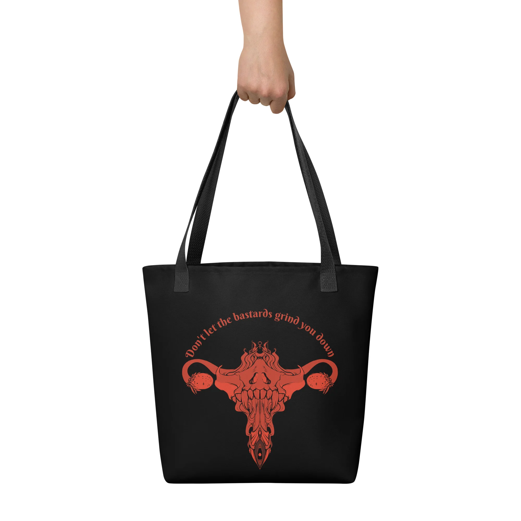 Don't Let Them Grind You Down, Tote Bag - Image 3