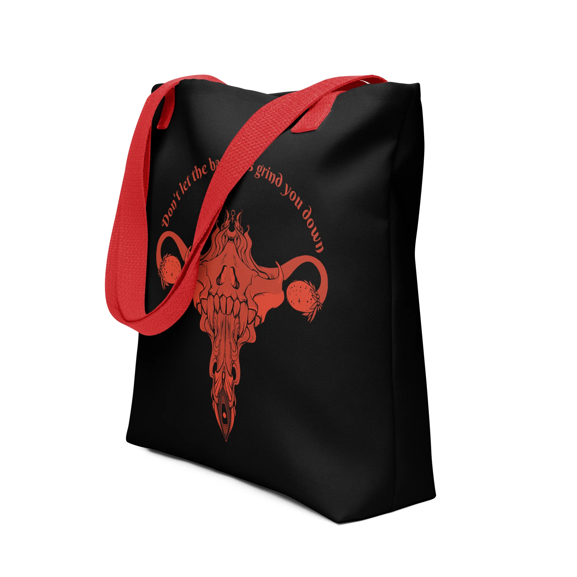 Don't Let Them Grind You Down, Tote Bag - Image 4