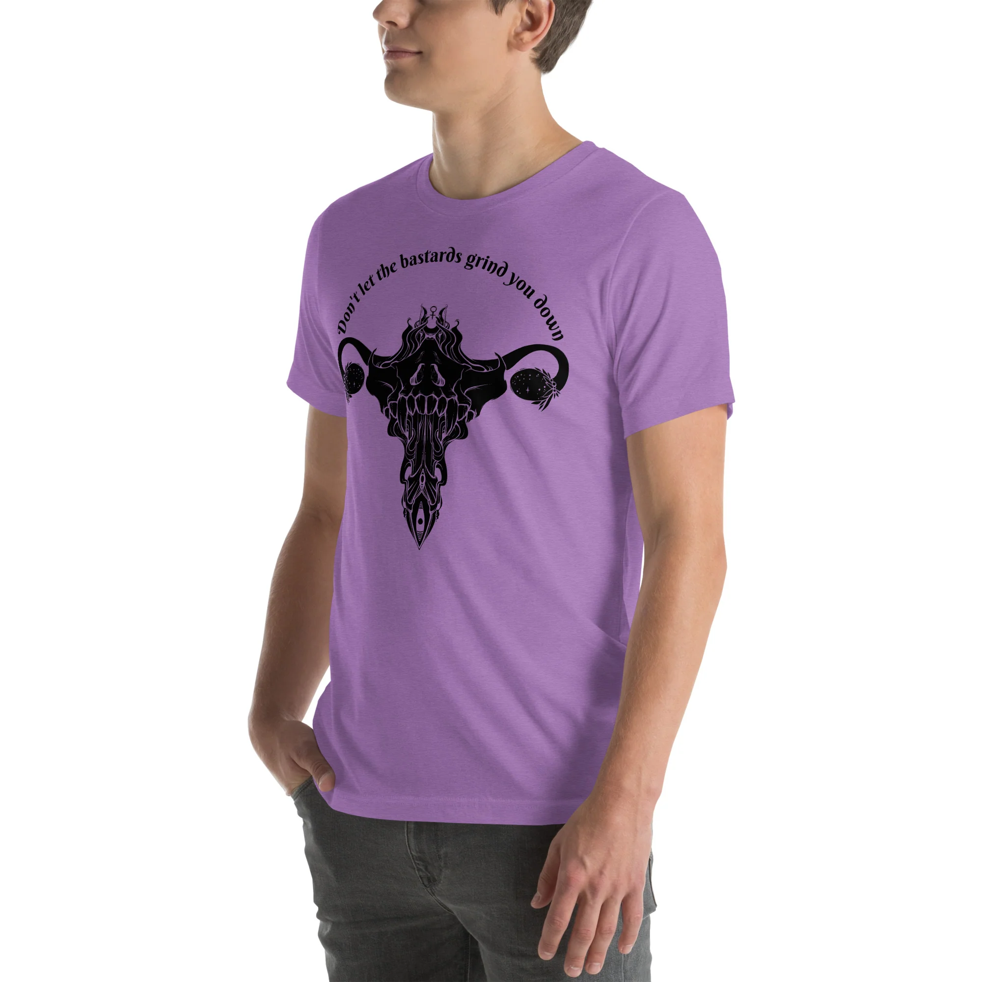 Don't Let Them Grind You Down, Unisex T-Shirt - Image 3