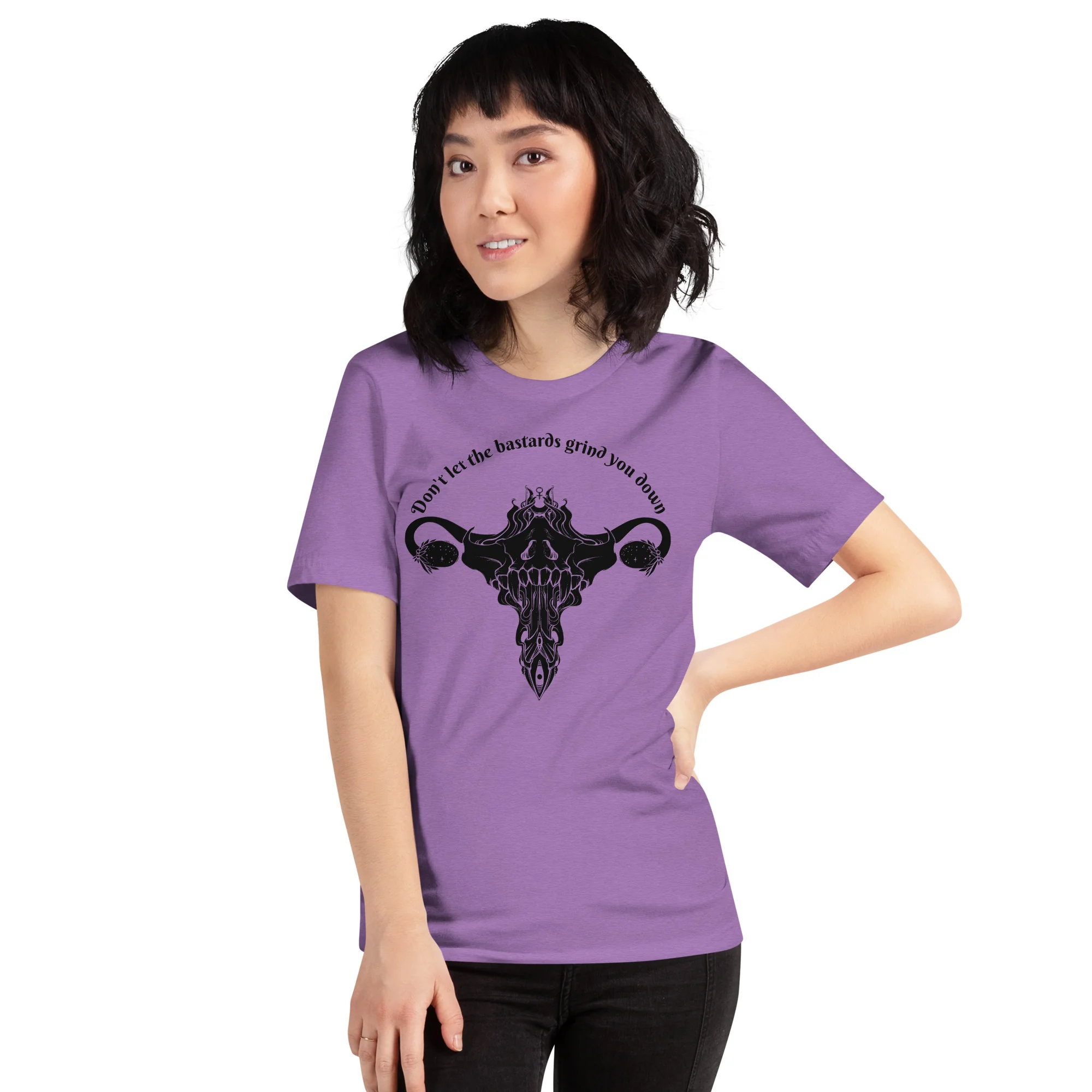 Don't Let Them Grind You Down, Unisex T-Shirt - Image 4
