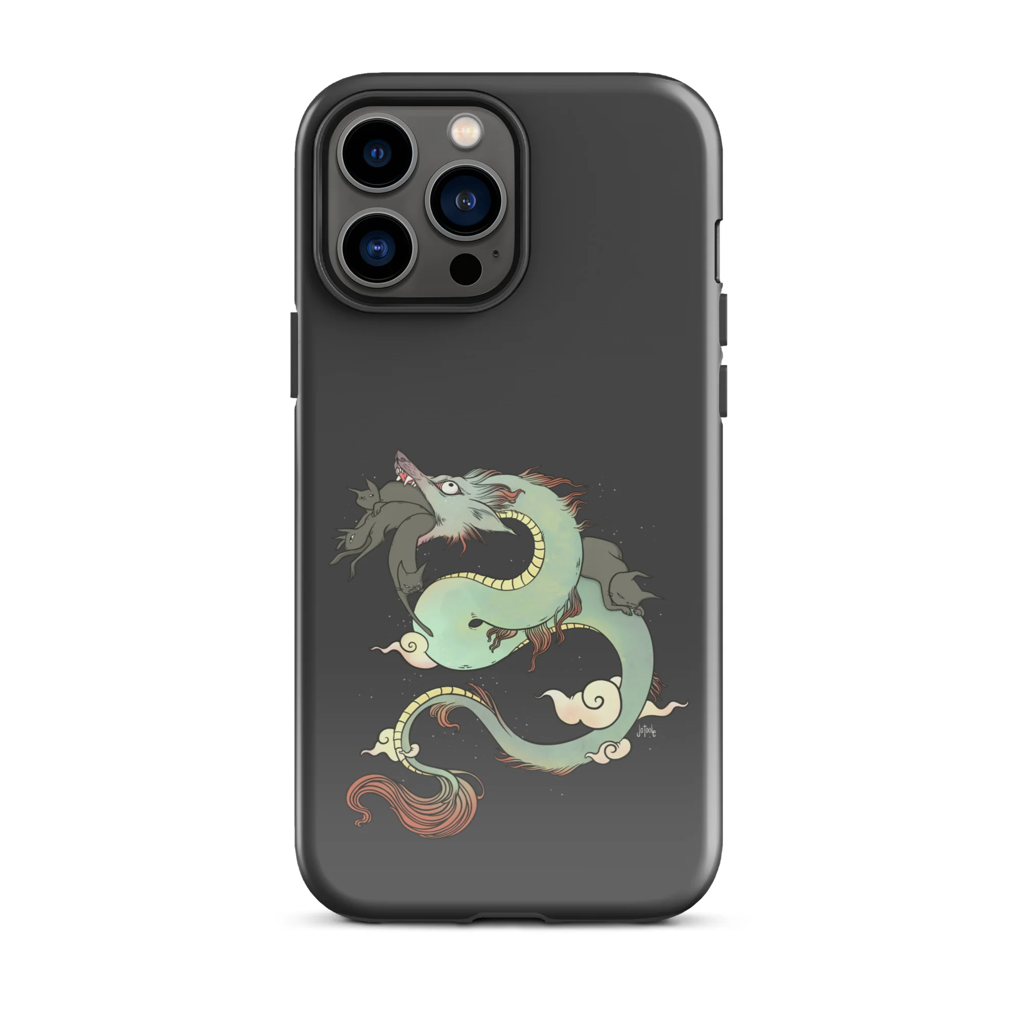 Dragon And Cats, Tough Case for iPhone® - Image 12
