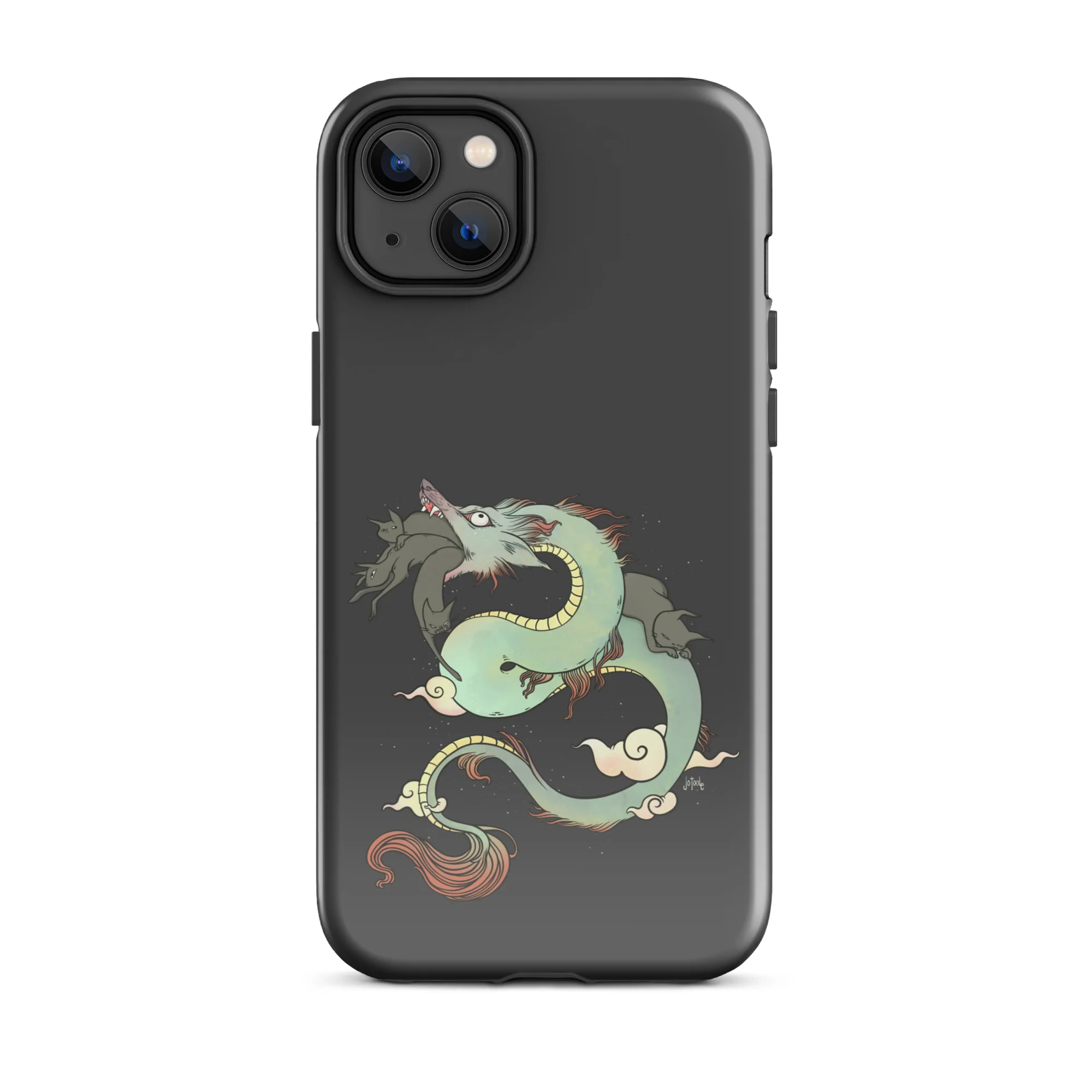 Dragon And Cats, Tough Case for iPhone® - Image 14