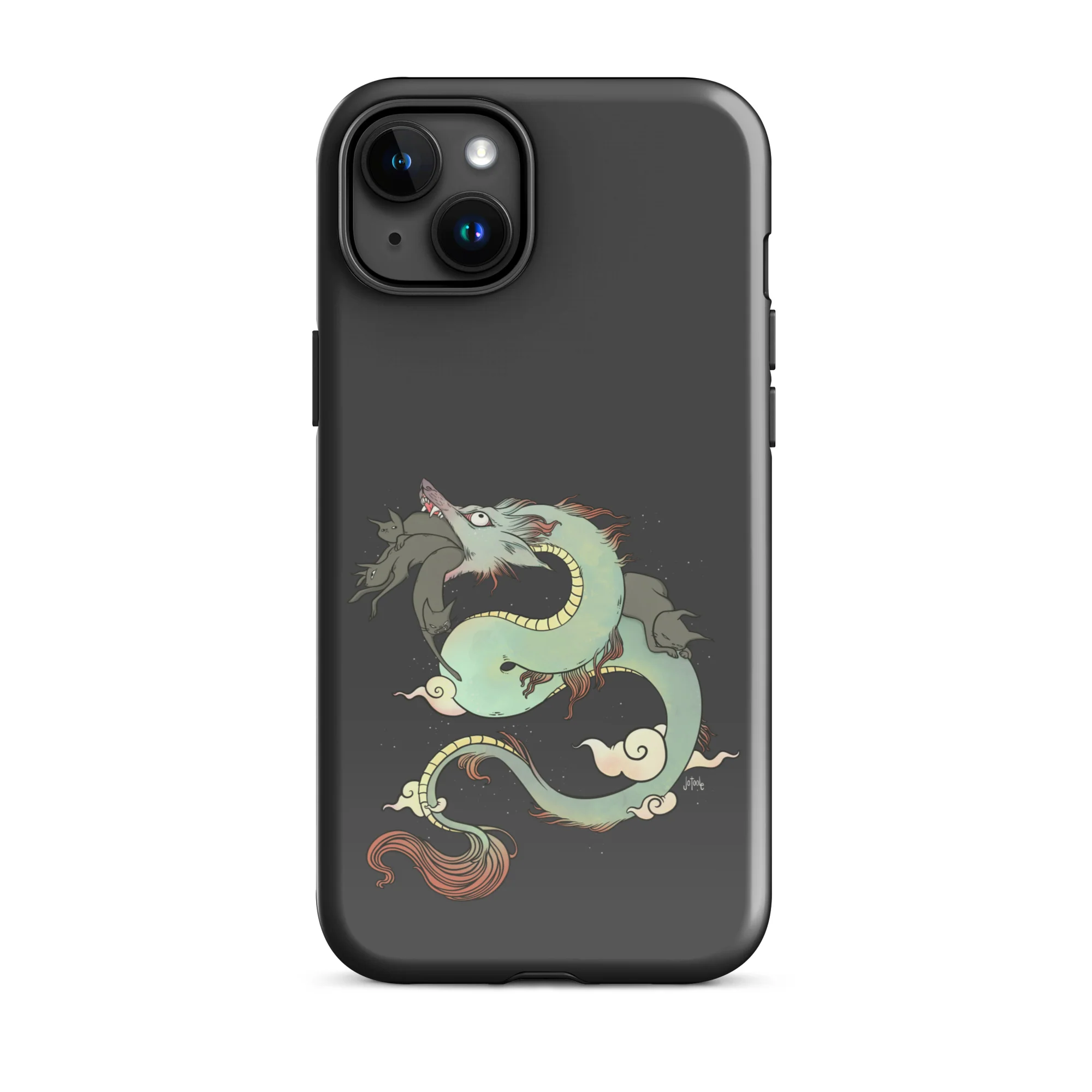 Dragon And Cats, Tough Case for iPhone® - Image 18