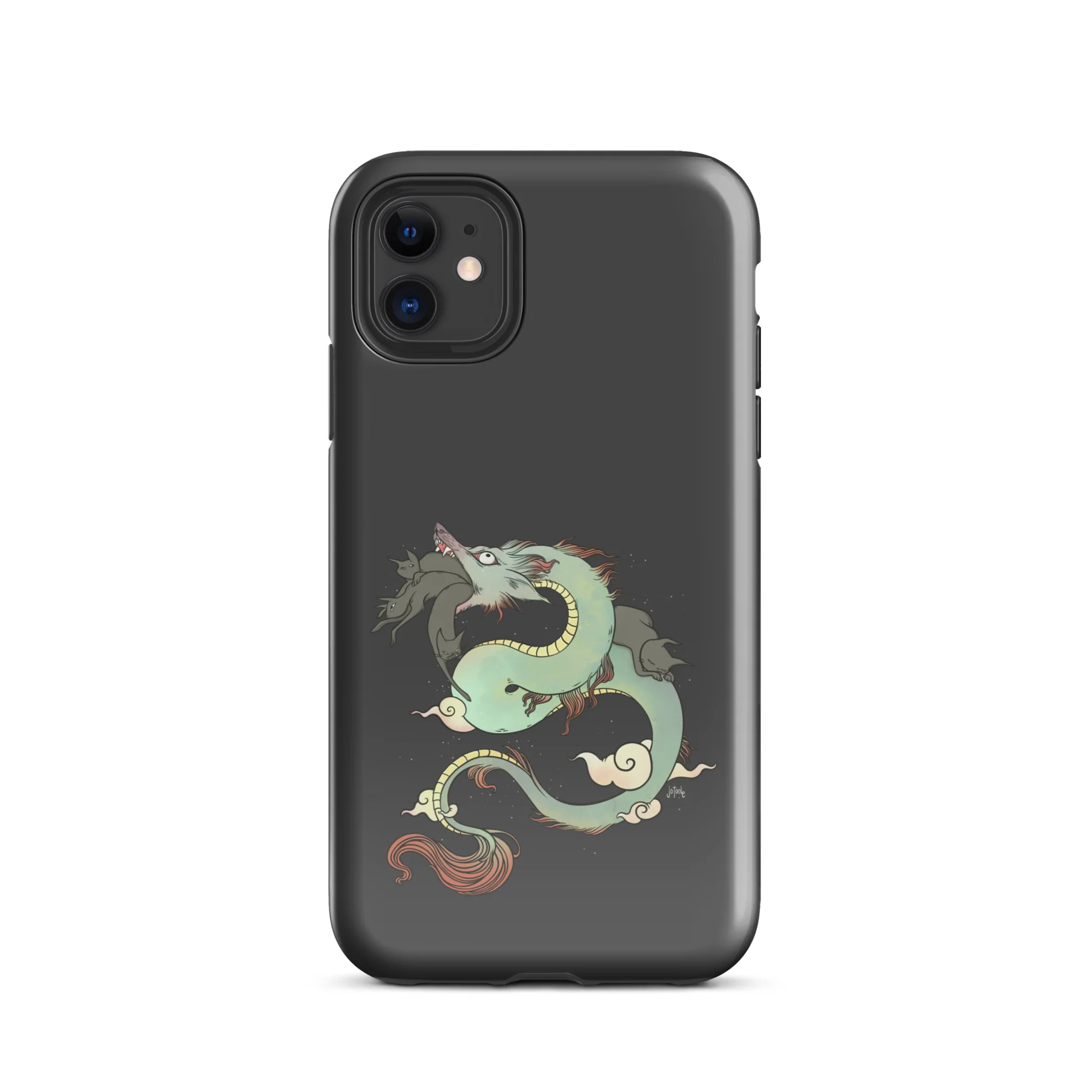 Dragon And Cats, Tough Case for iPhone® - Image 2