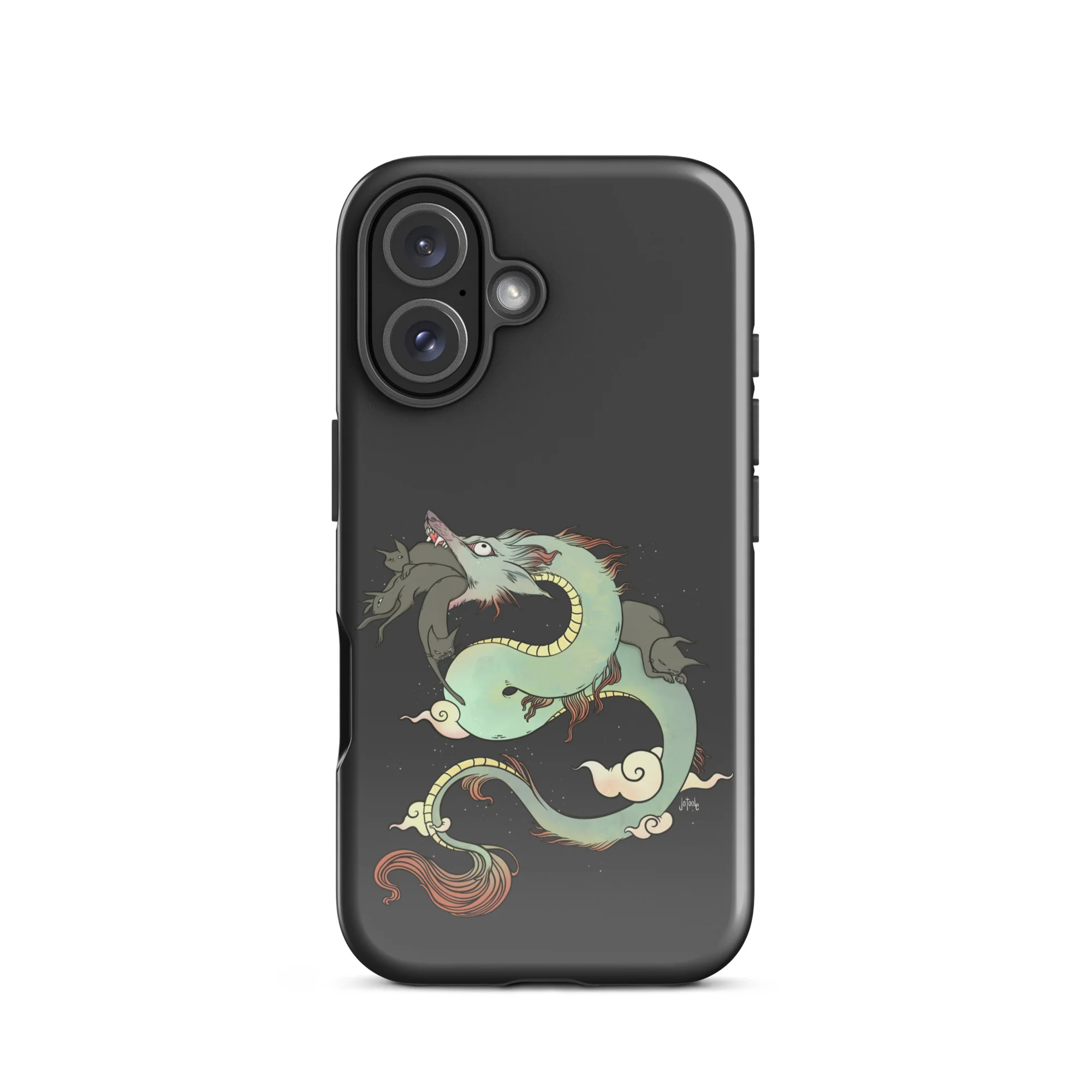 Dragon And Cats, Tough Case for iPhone® - Image 21