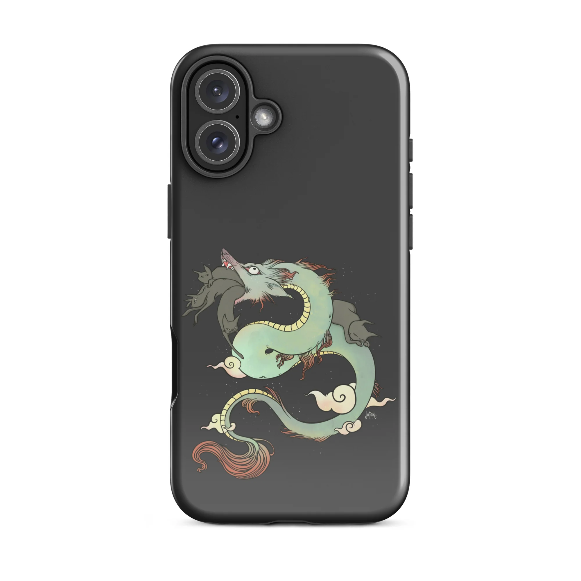 Dragon And Cats, Tough Case for iPhone® - Image 22