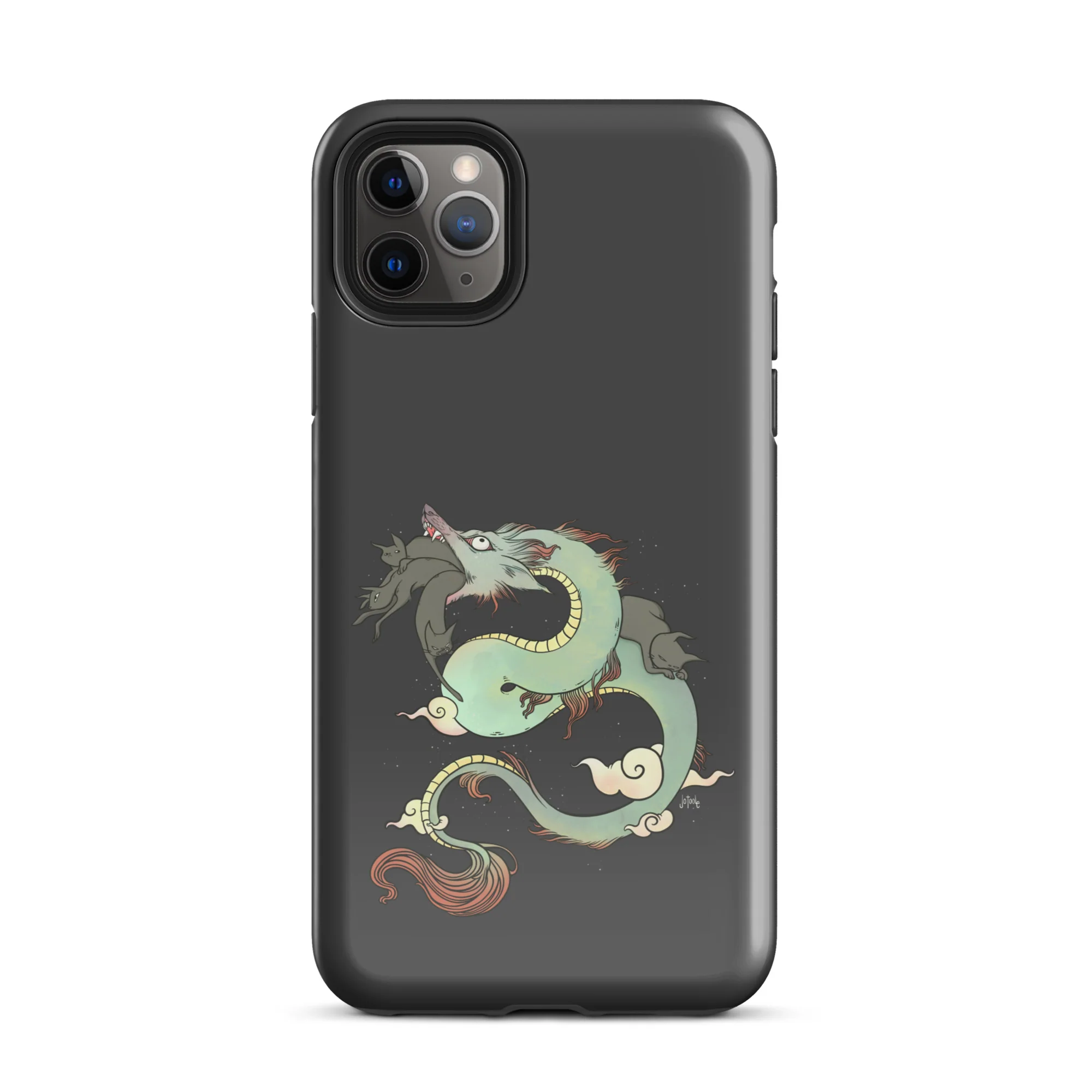 Dragon And Cats, Tough Case for iPhone® - Image 4