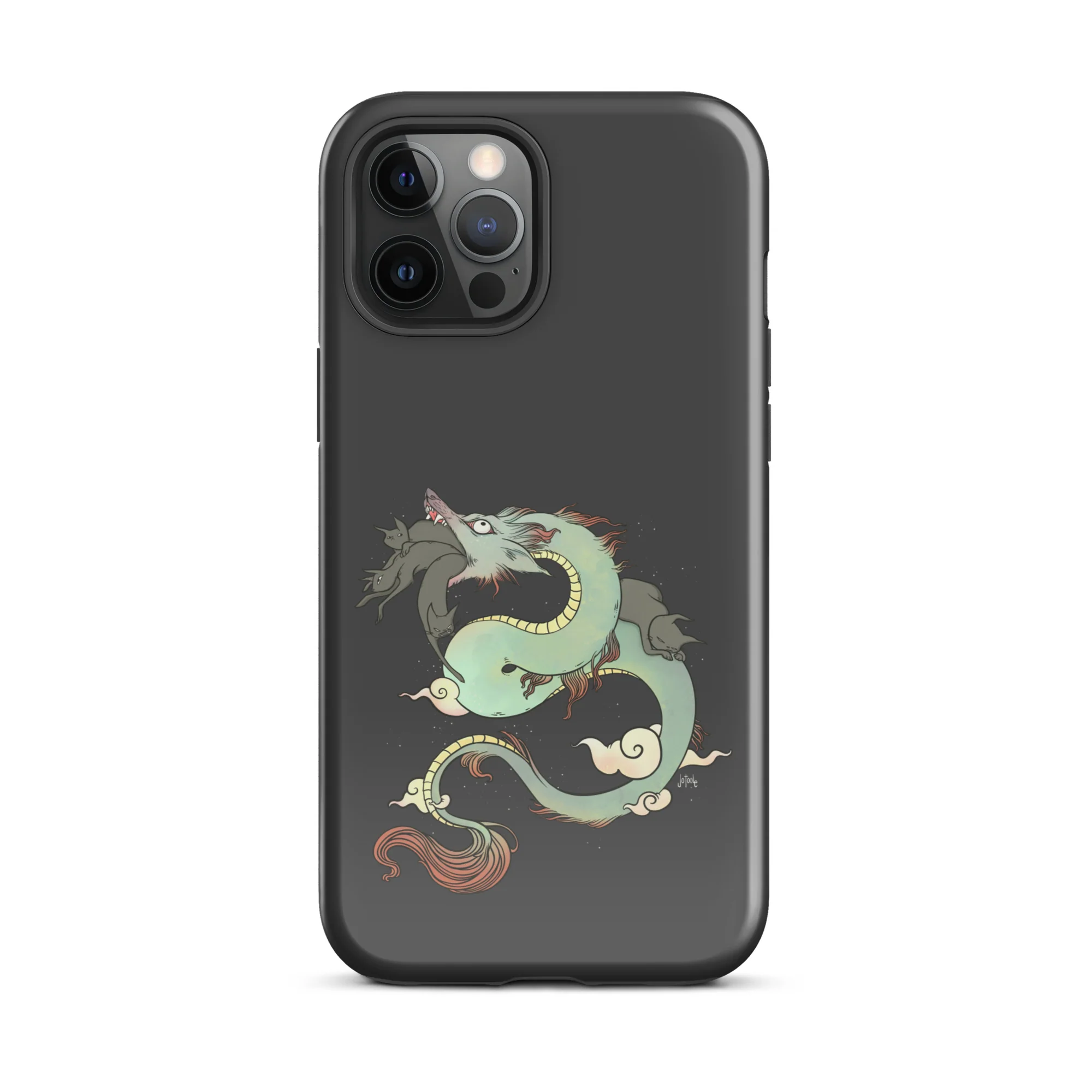Dragon And Cats, Tough Case for iPhone® - Image 8