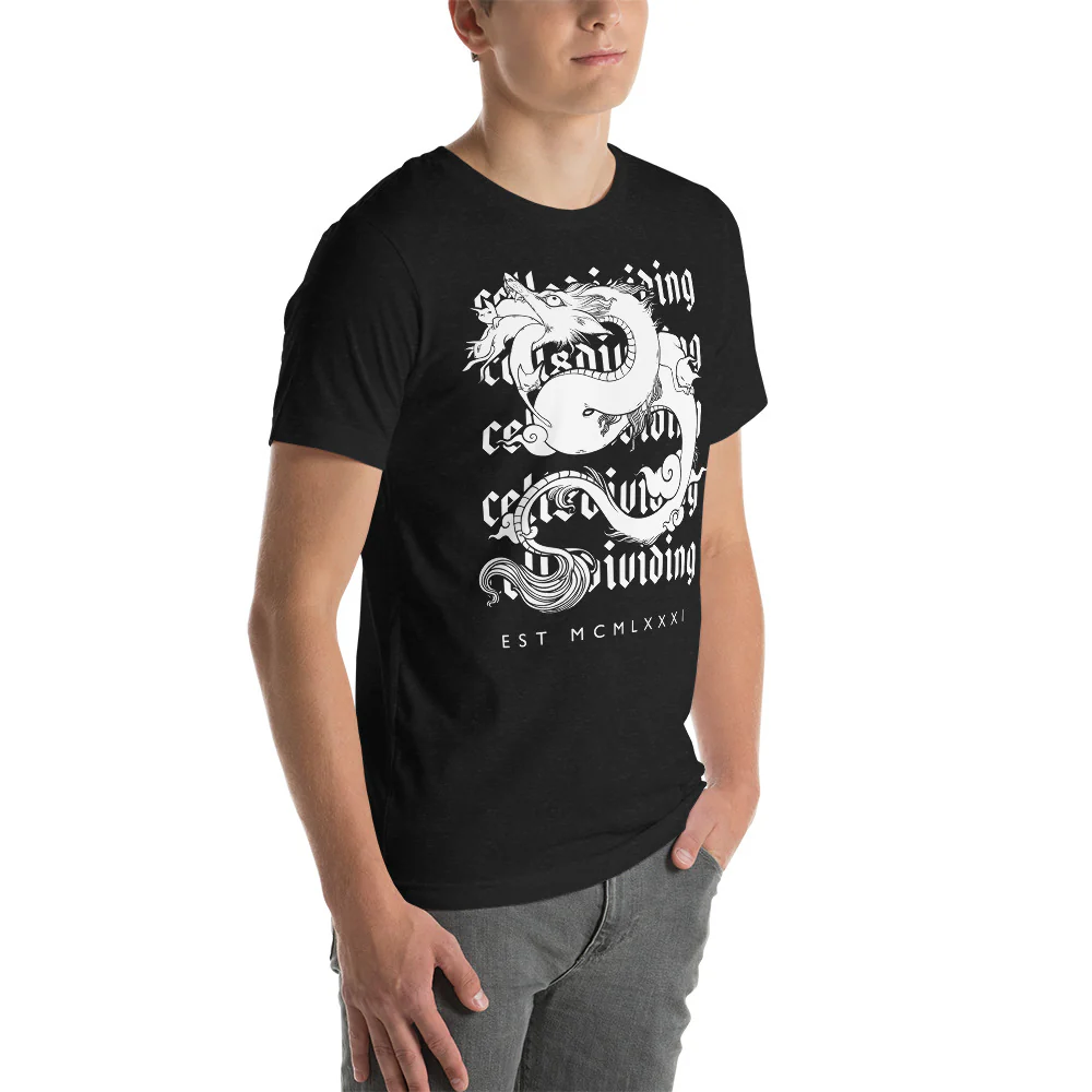 Dragon With Cats, Unisex T-Shirt - Image 6