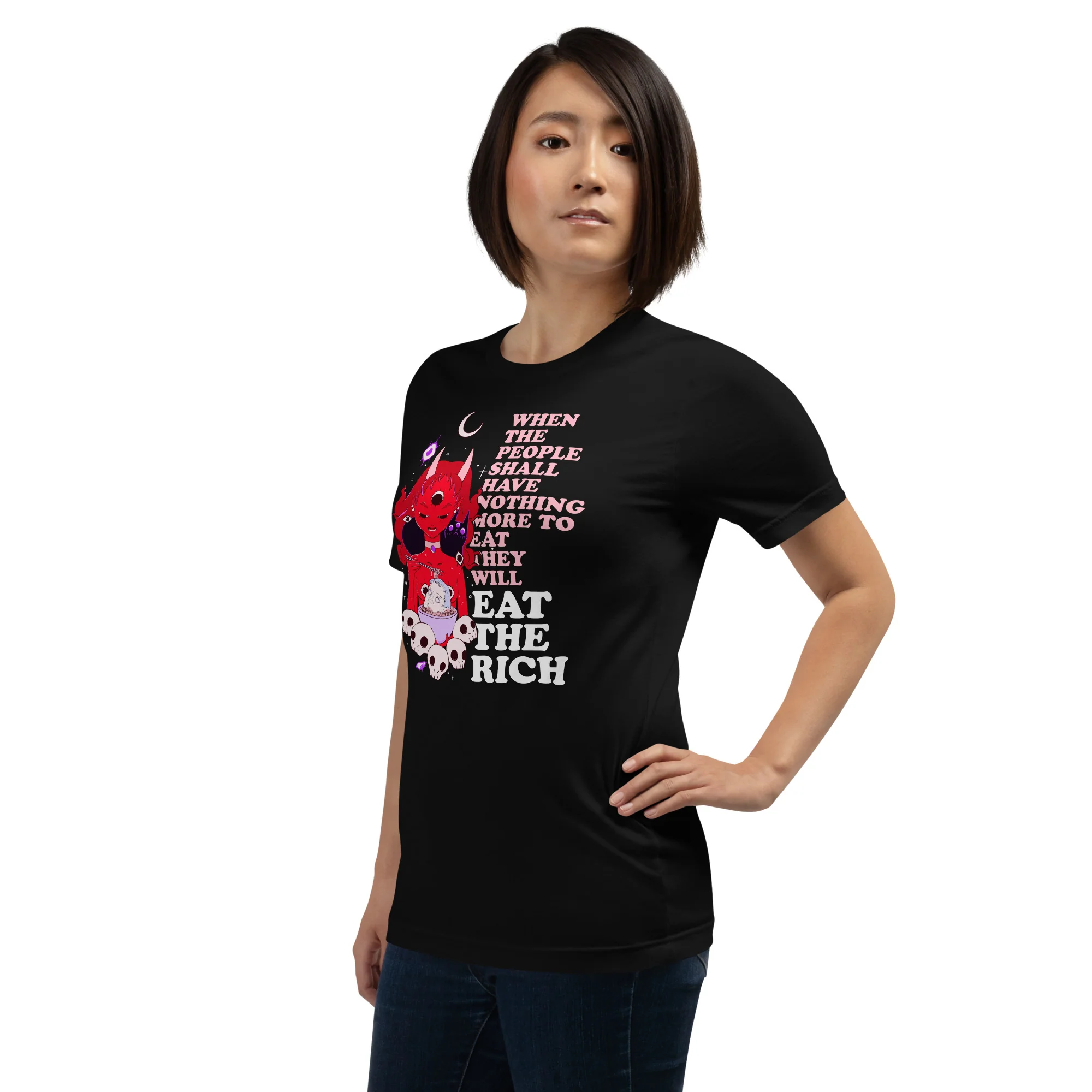 Eat The Rich, Unisex T-Shirt - Image 3
