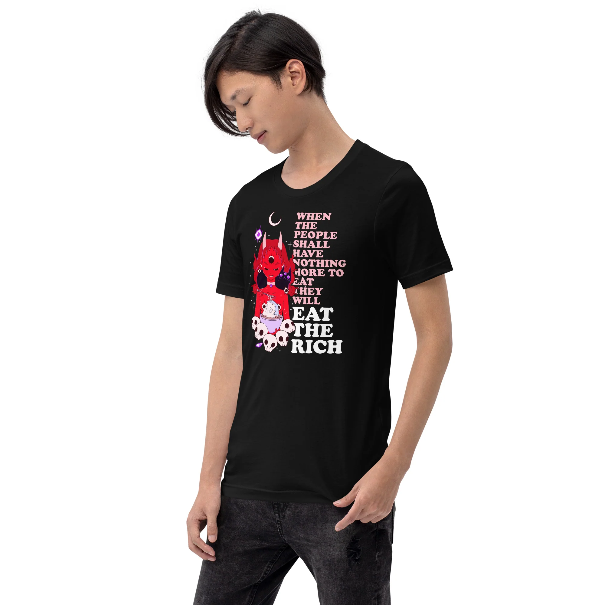 Eat The Rich, Unisex T-Shirt - Image 4