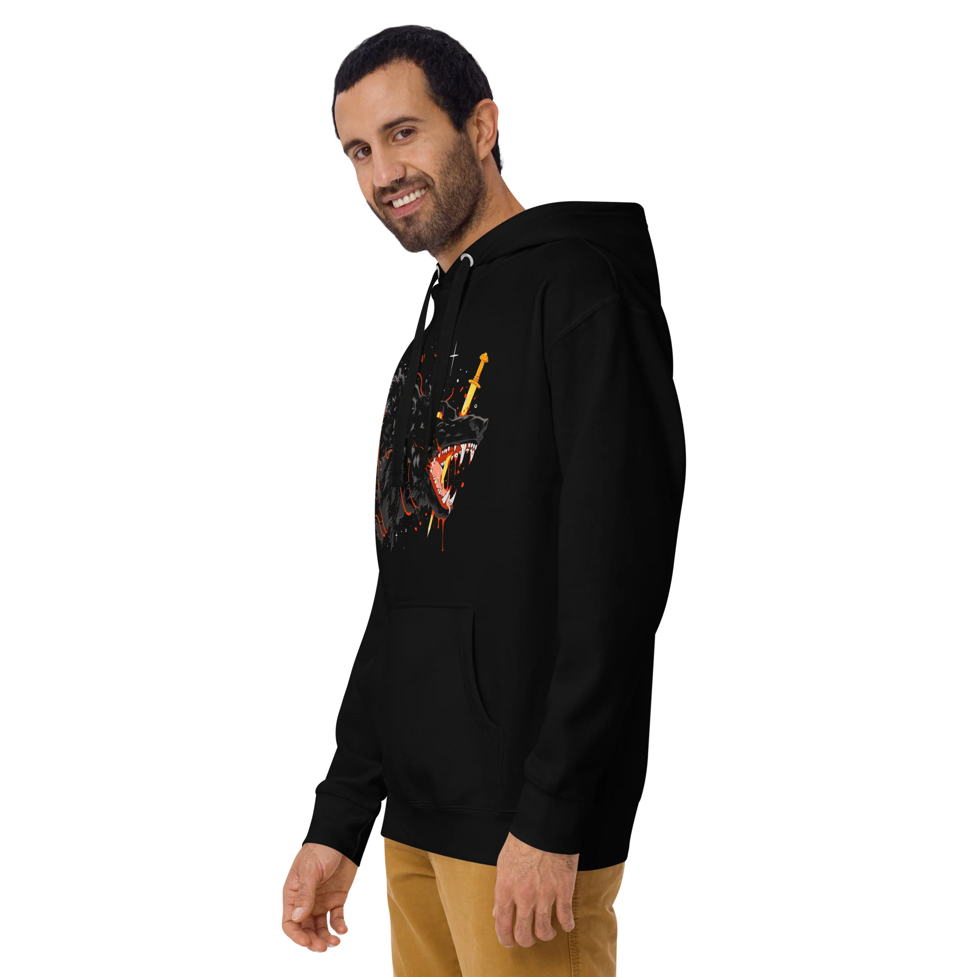 Fenrir, Unisex Hoodie - Image 3