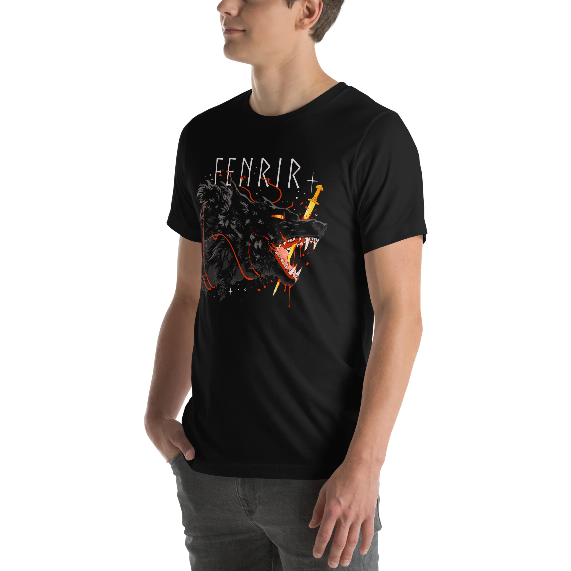 Fenrir, Unisex T-Shirt - Image 3