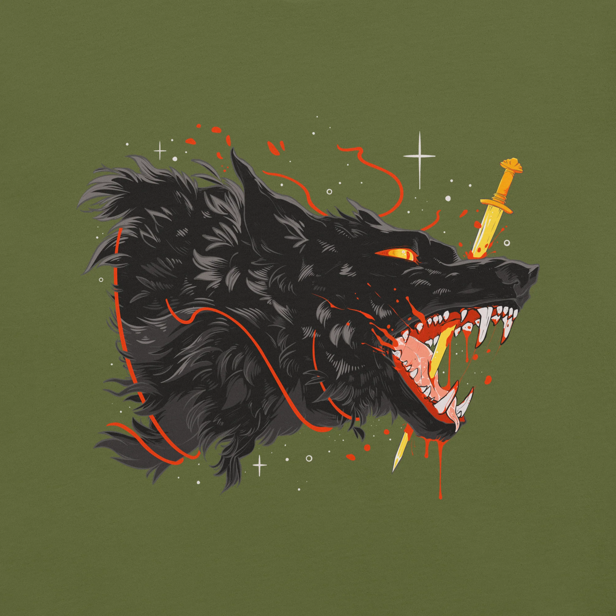 Fenrir, Unisex T-Shirt - Image 2