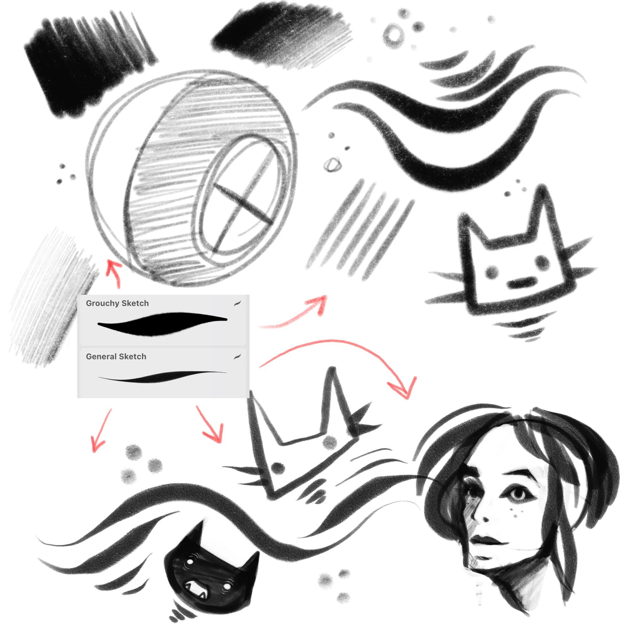 Genesis Brush Set For Procreate - Image 9