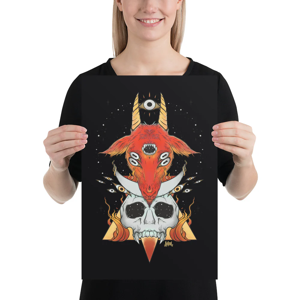 Goat, Matte Art Print Poster - Image 6