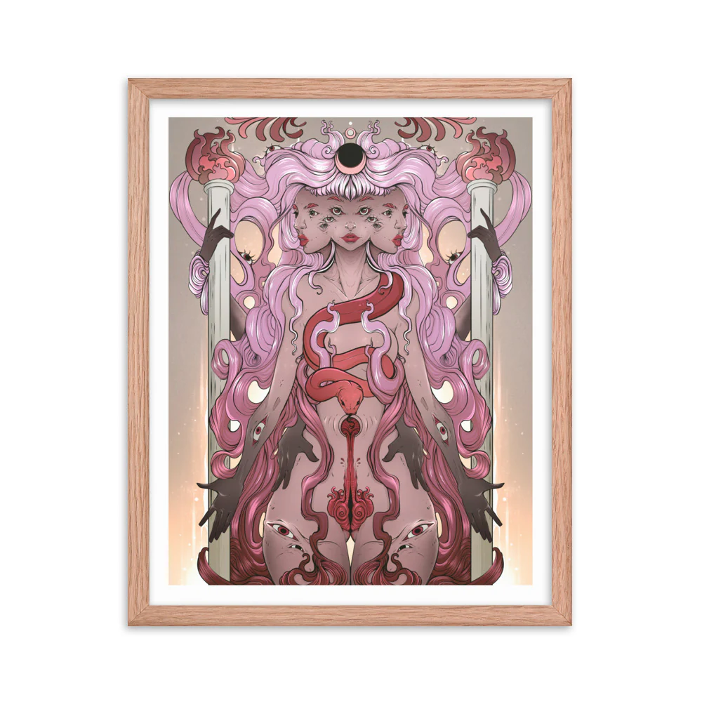Hecate, Framed Art Print - Image 4