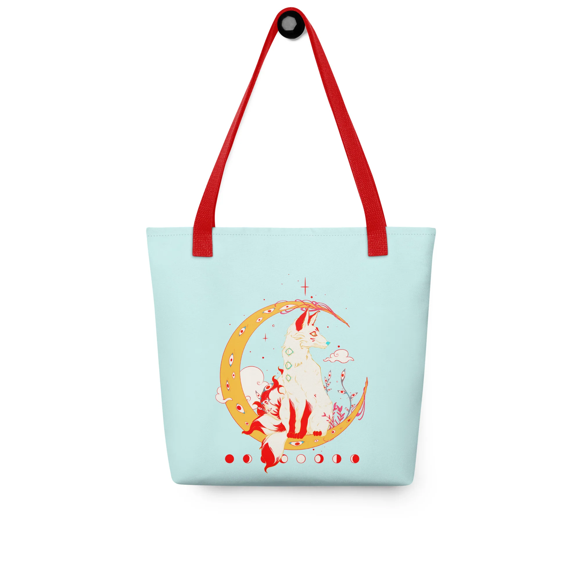 Kitsune Fox, Tote Bag - Image 6
