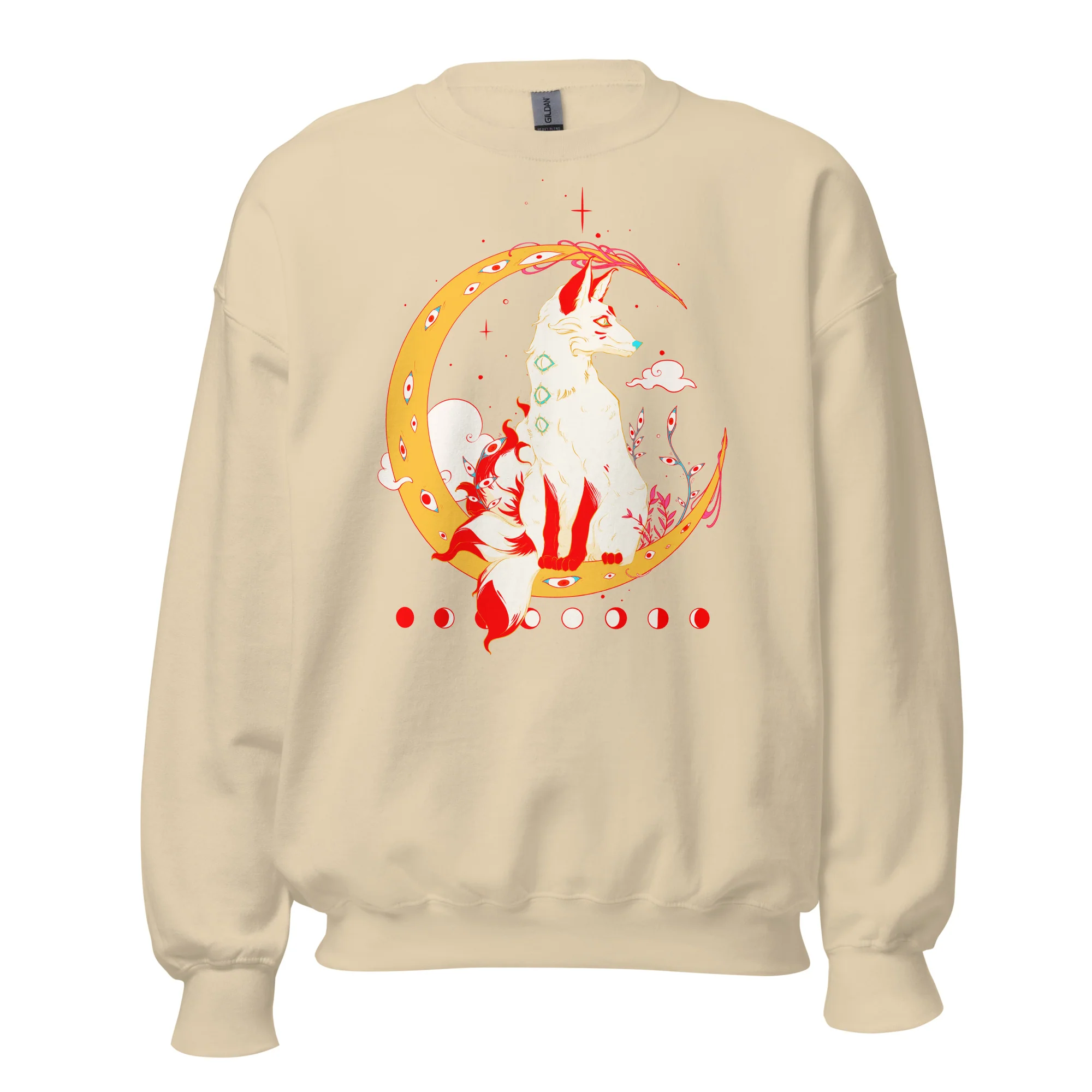 Kitsune Fox, Unisex Sweatshirt