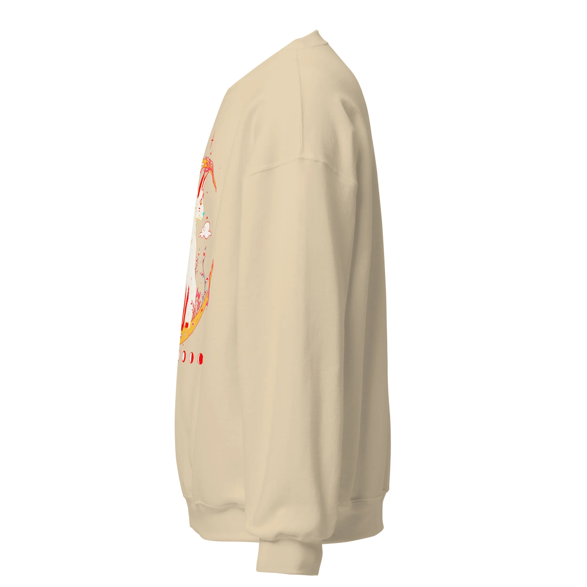 Kitsune Fox, Unisex Sweatshirt - Image 7