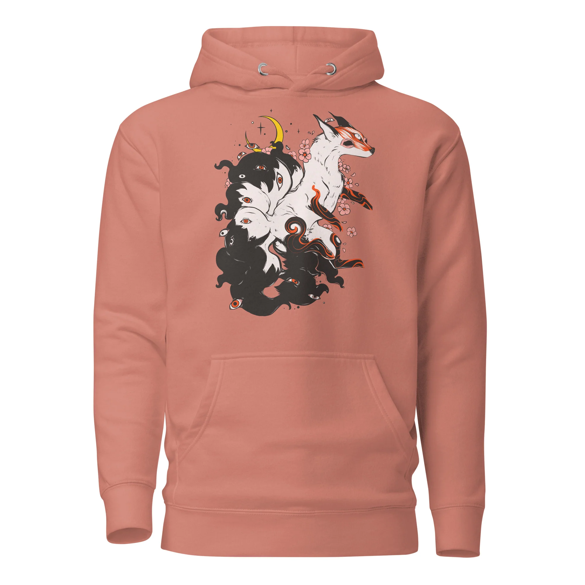 Kitsune, Unisex Hoodie - Image 3