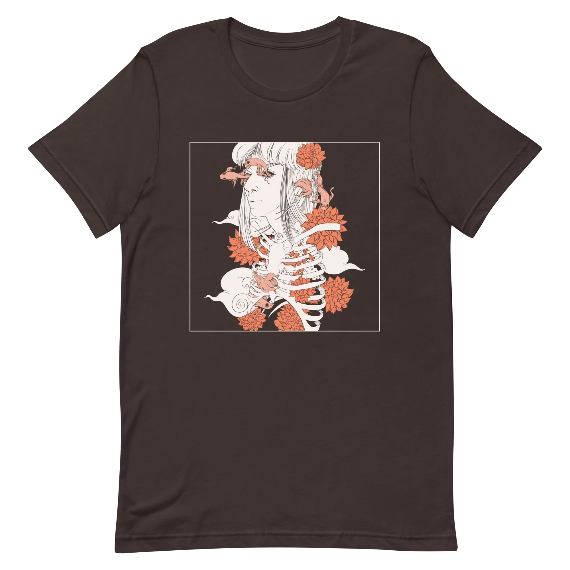 Betta Fish Woman, Unisex T-Shirt - Image 7