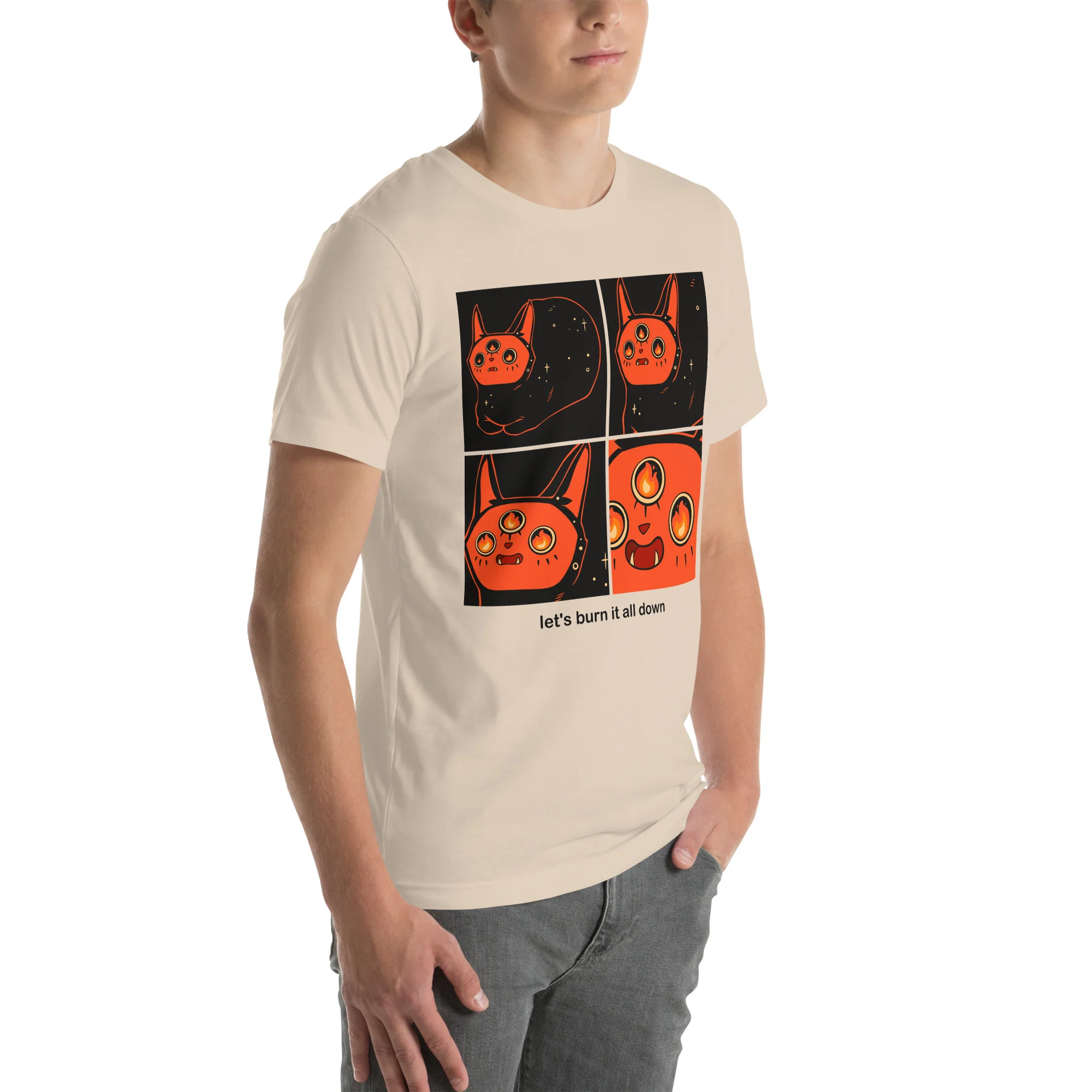 Let It Burn Orion, Unisex T-Shirt - Image 2