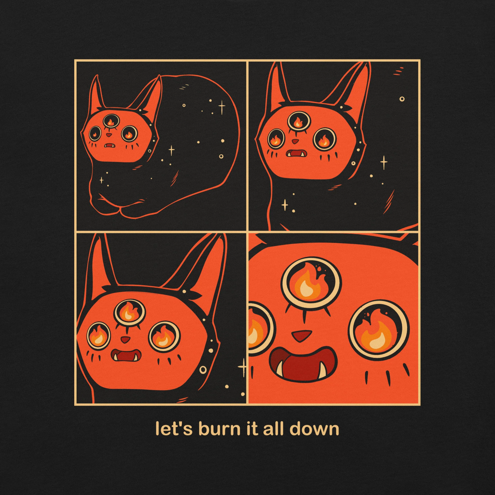 Let It Burn Orion, Unisex T-Shirt - Image 2