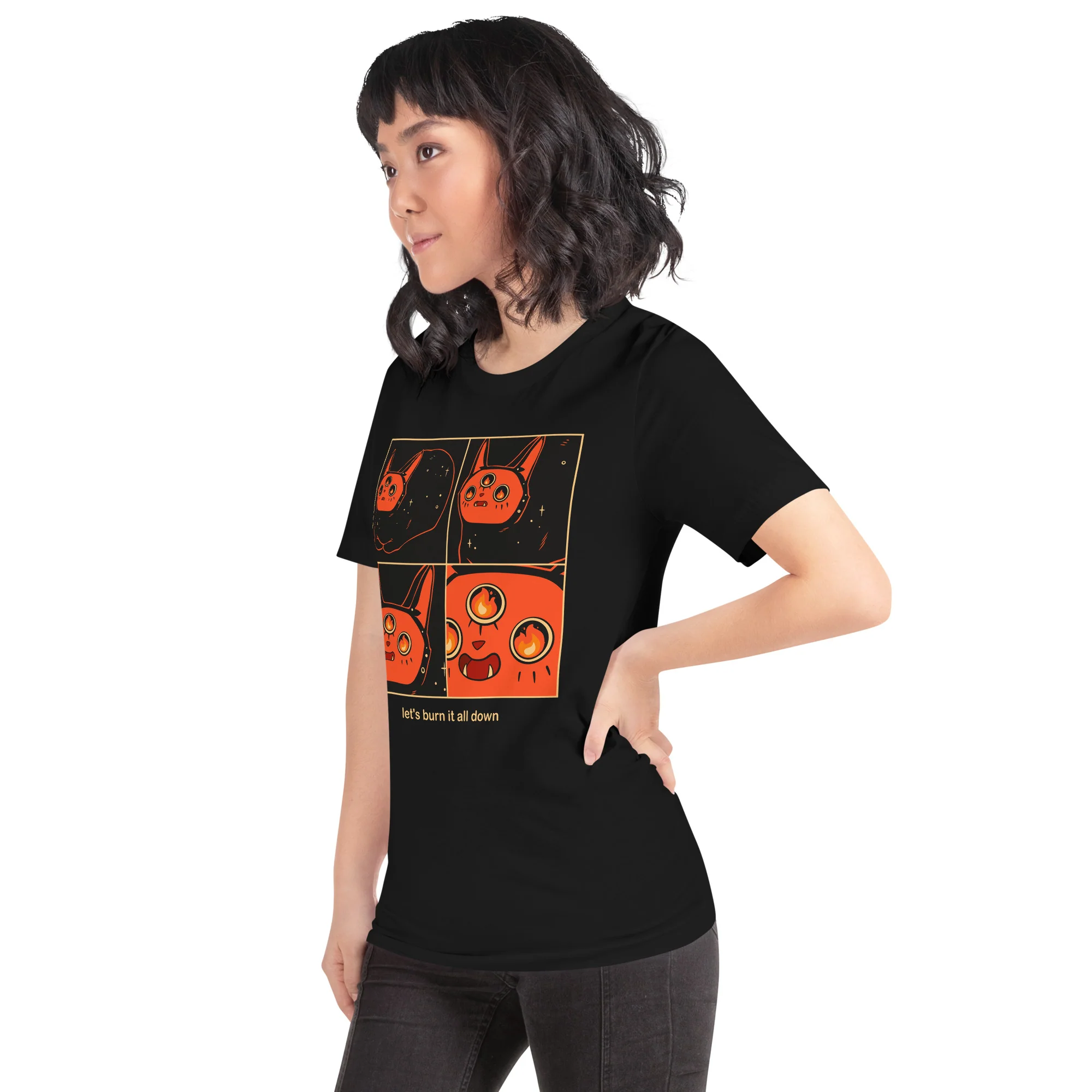 Let It Burn Orion, Unisex T-Shirt - Image 4