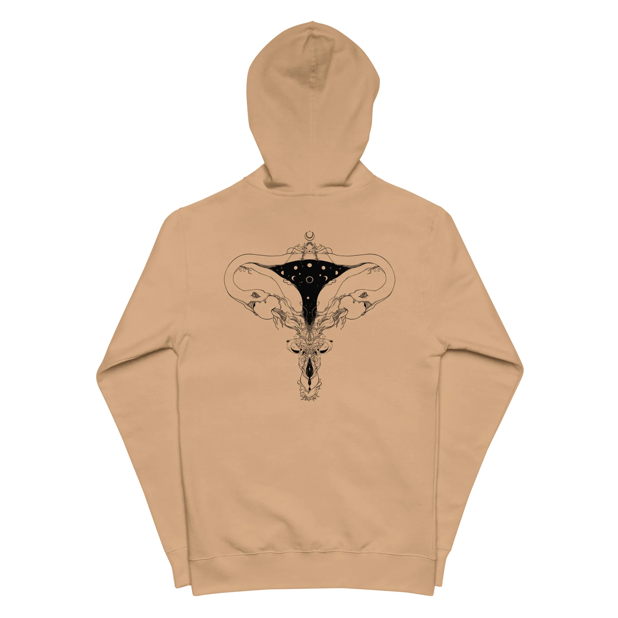 Lilith, Unisex Fleece Zip-Up Hoodie
