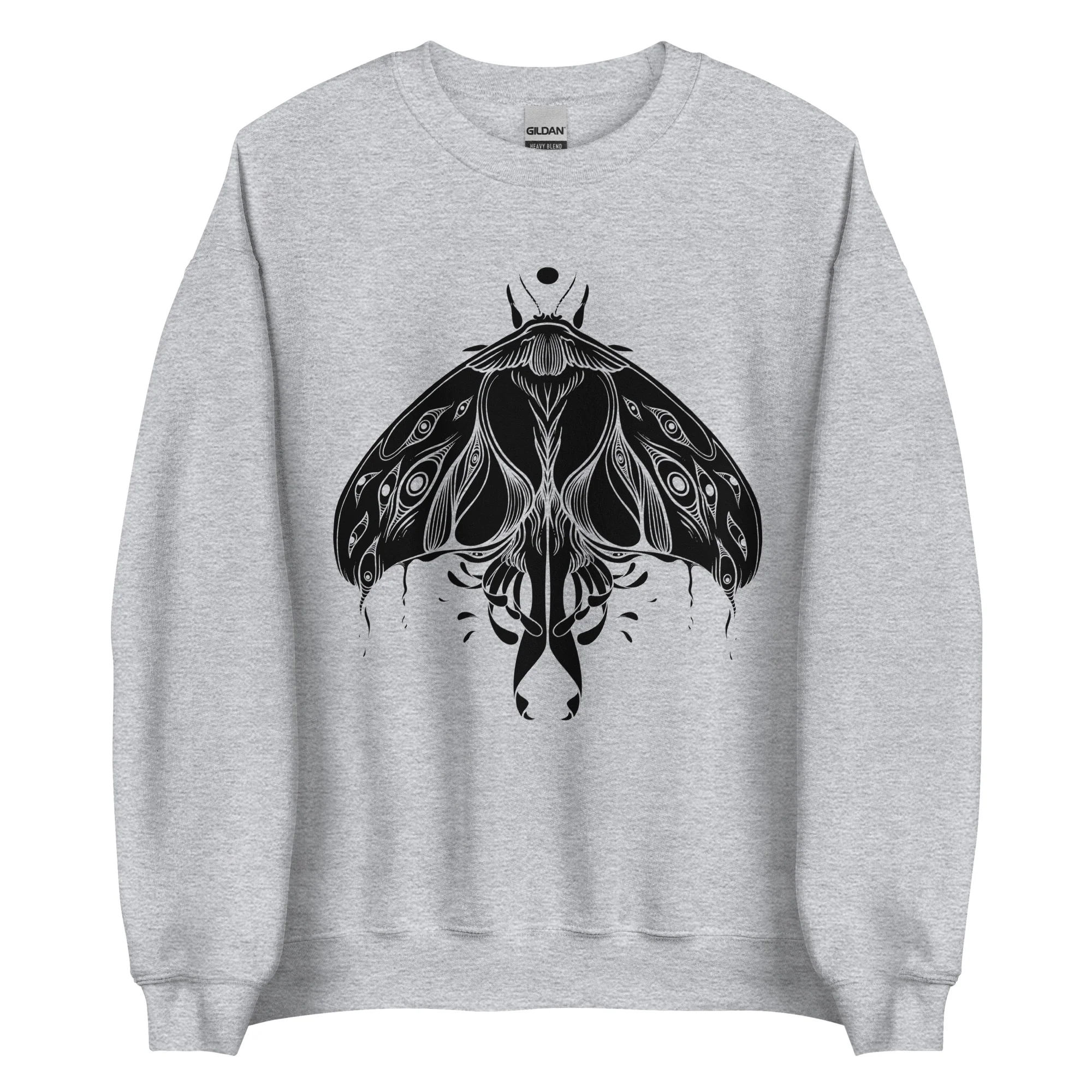 Luna Moth, Unisex Sweatshirt - Image 8