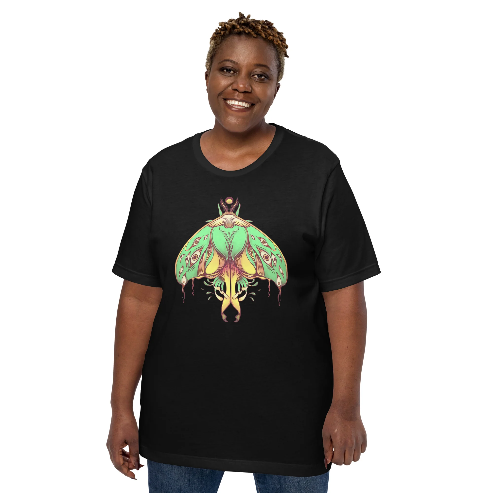 Luna Moth, Unisex T-Shirt - Image 7