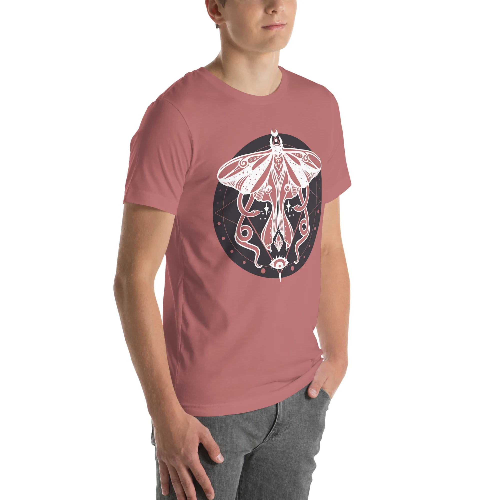 Magic Snake Moth, Unisex T-Shirt - Image 6