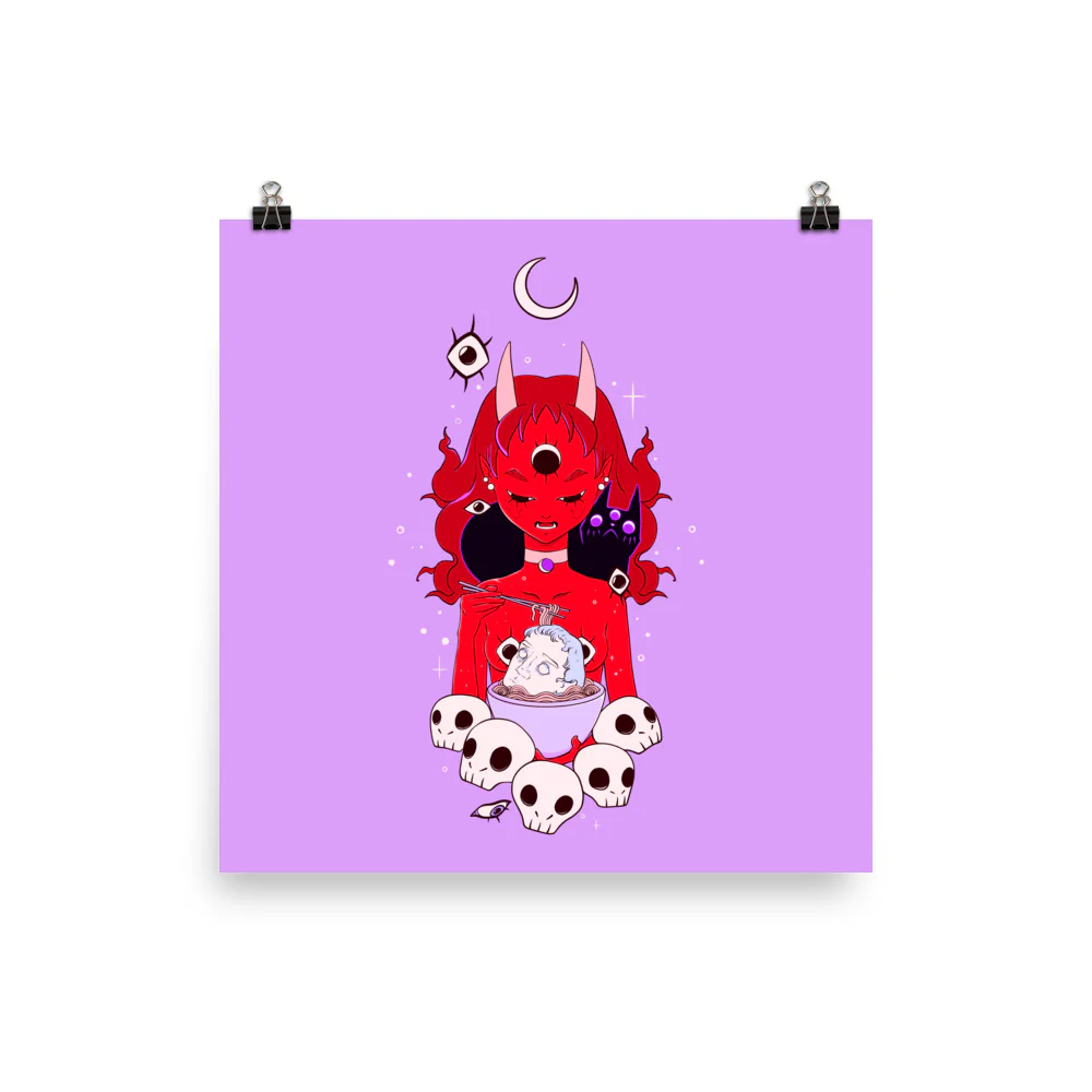 Maneater, Matte Art Print Poster - Image 6