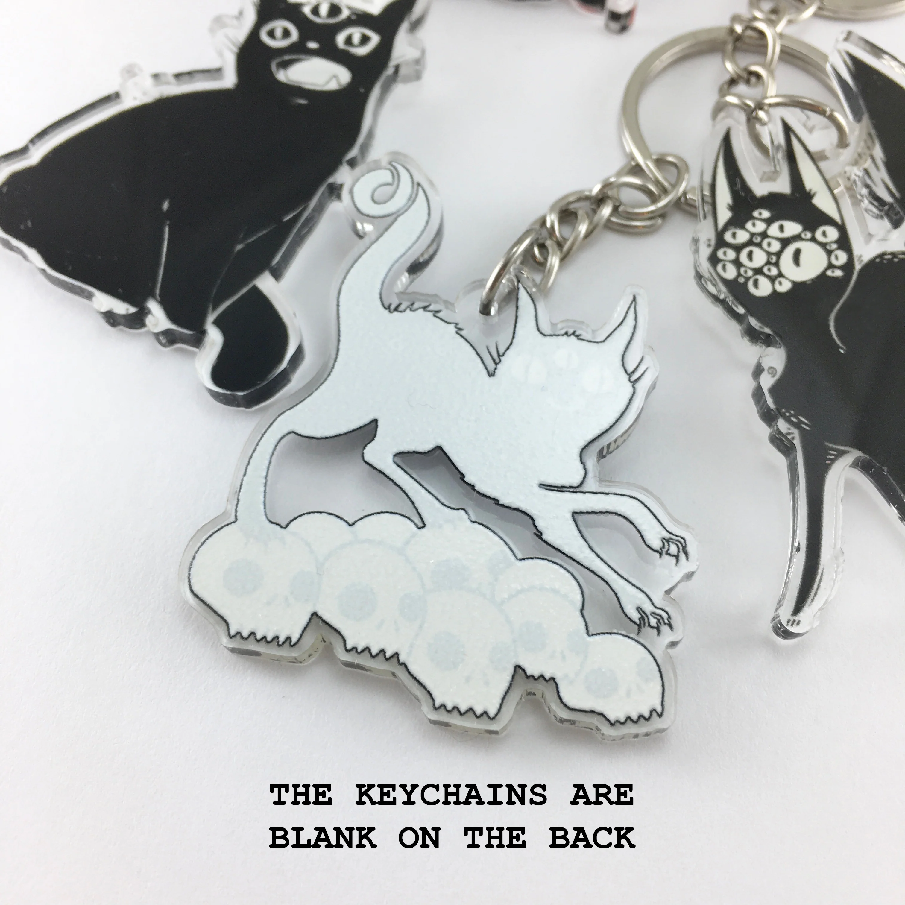 Many Eyed Cat, Keychain - Image 3