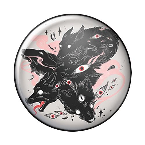 Many Eyes, 4-Pack Pin Buttons - Image 3