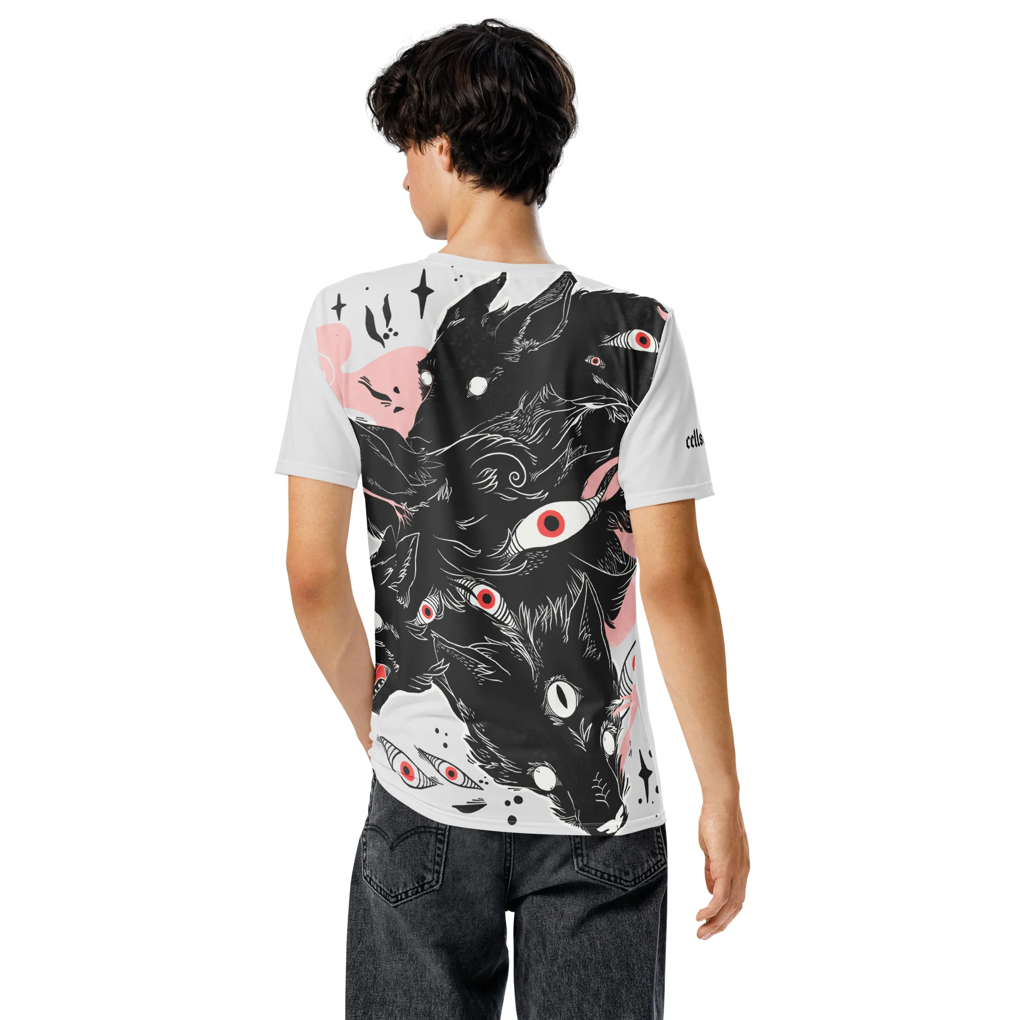Many Wolves, Men's Sublimation T-Shirt - Image 4