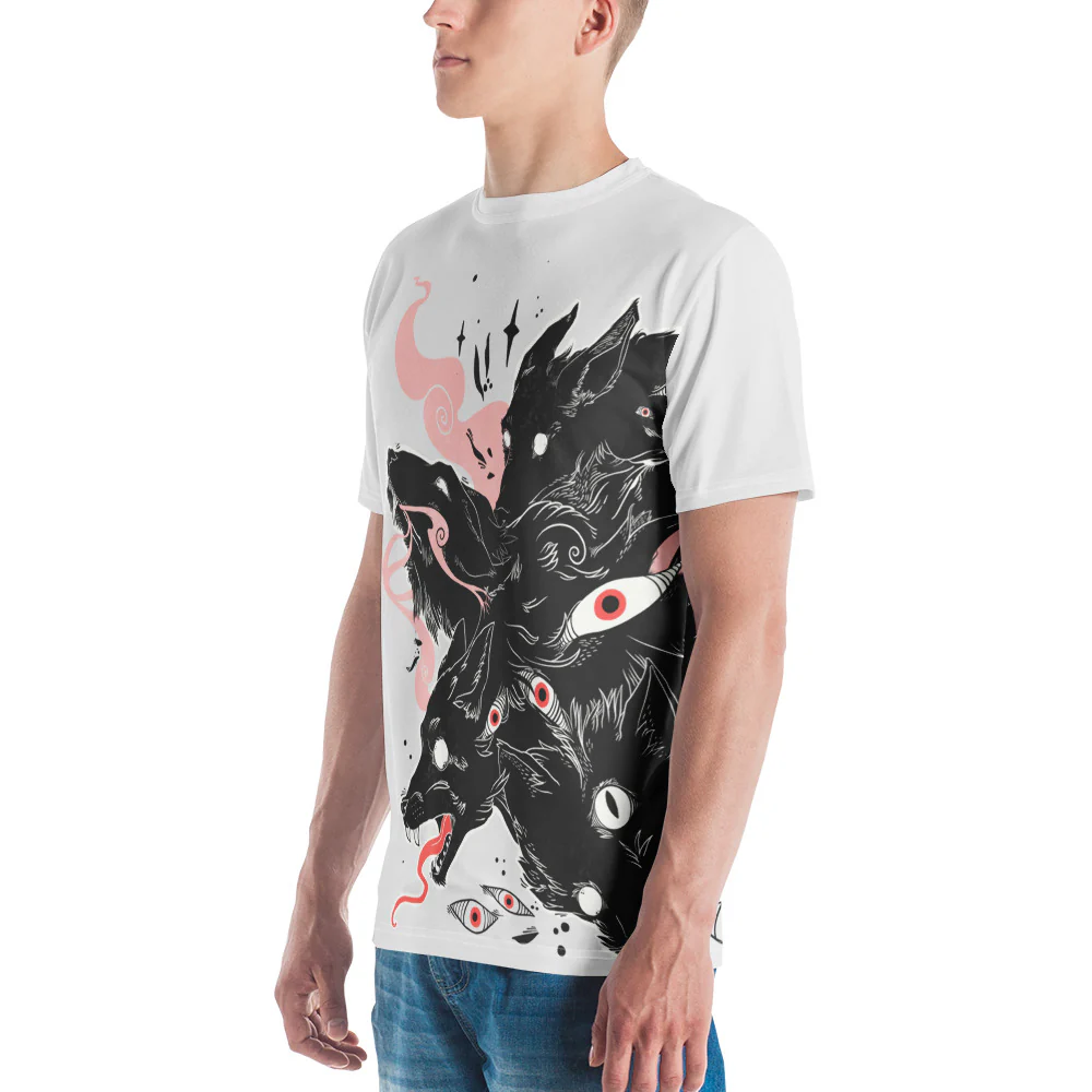 Many Wolves, Men's Sublimation T-Shirt - Image 5