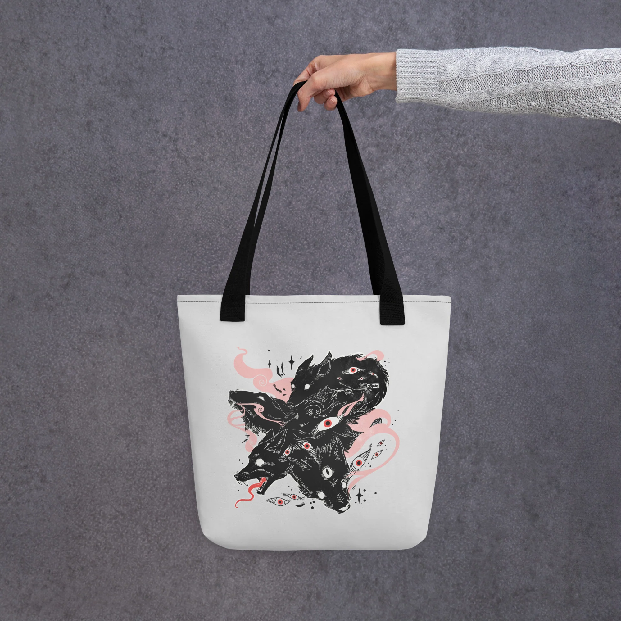 Many Wolves, Tote Bag - Image 4