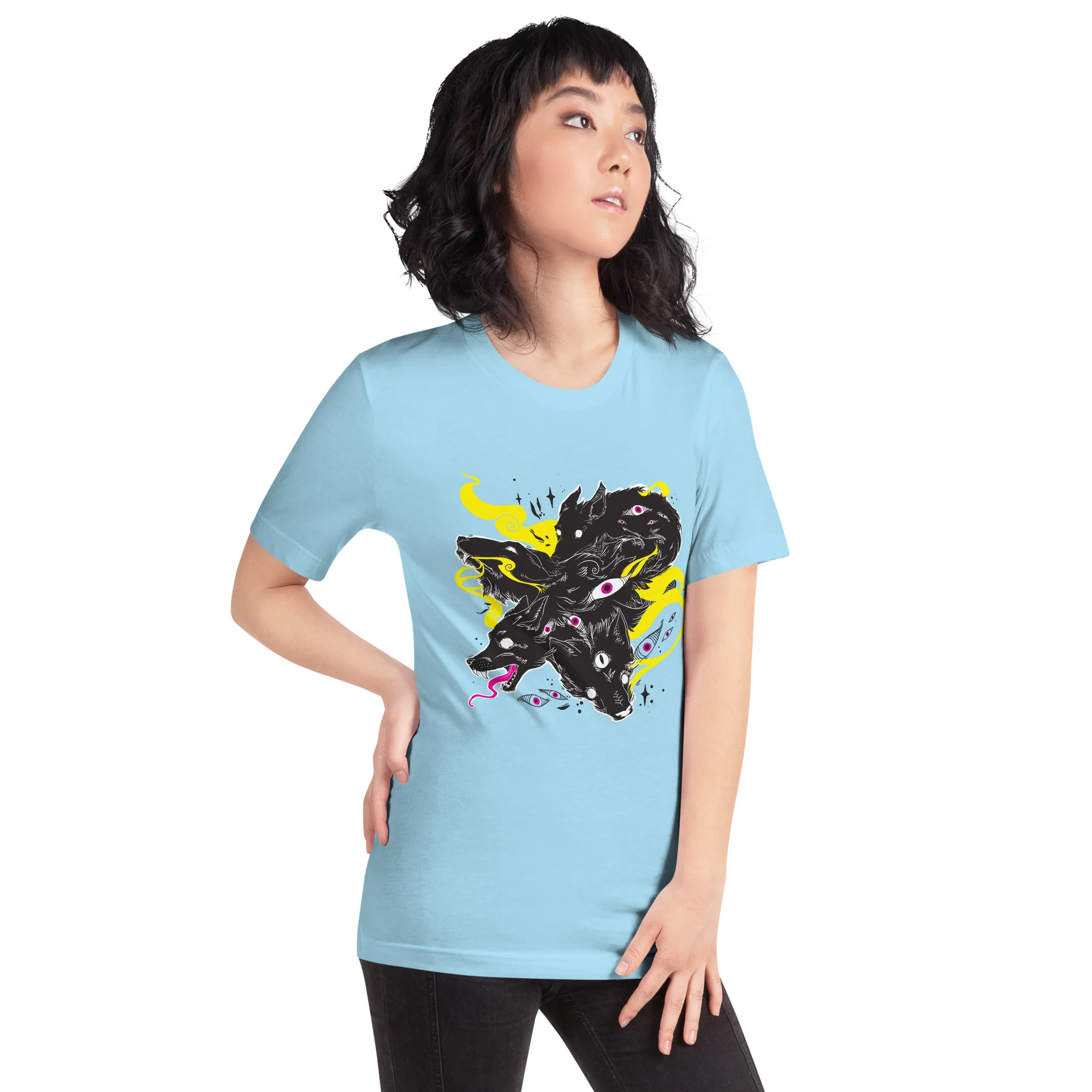 Many Wolves, Unisex T-Shirt - Image 3