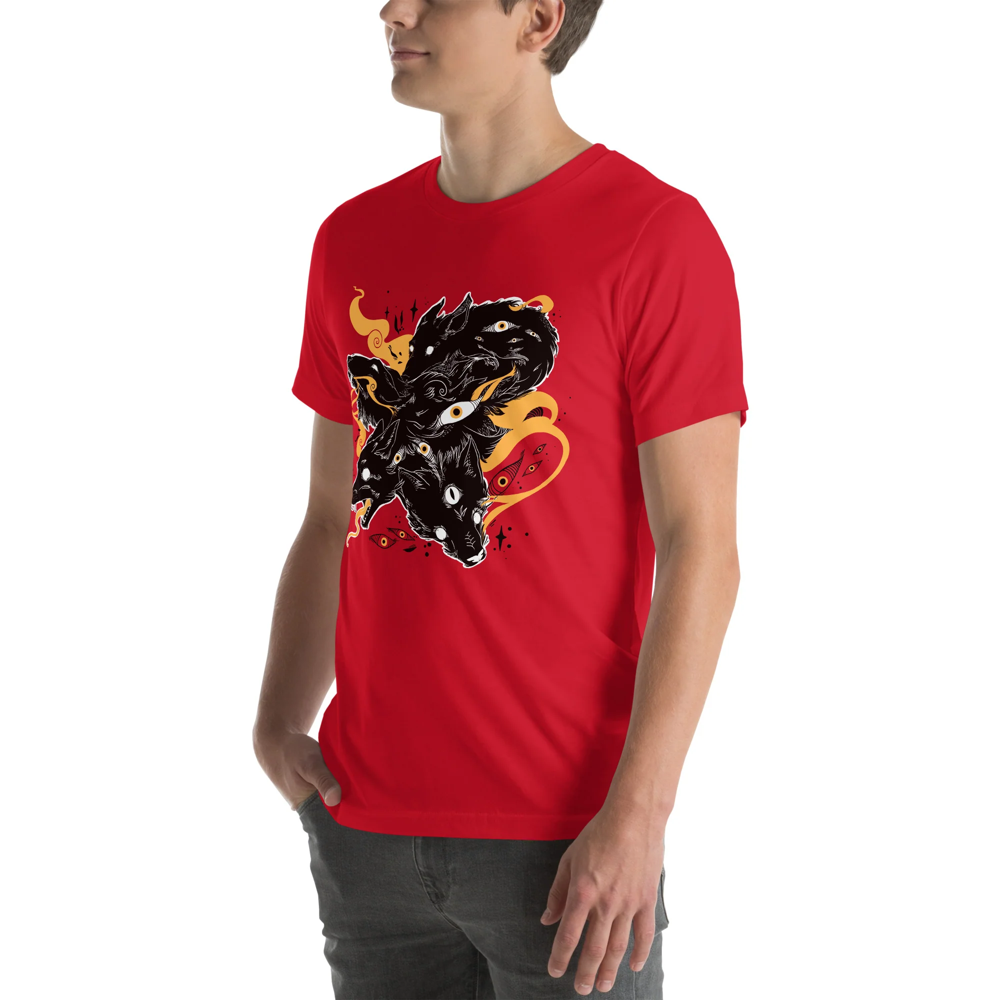 Many Wolves, Unisex T-Shirt - Image 2