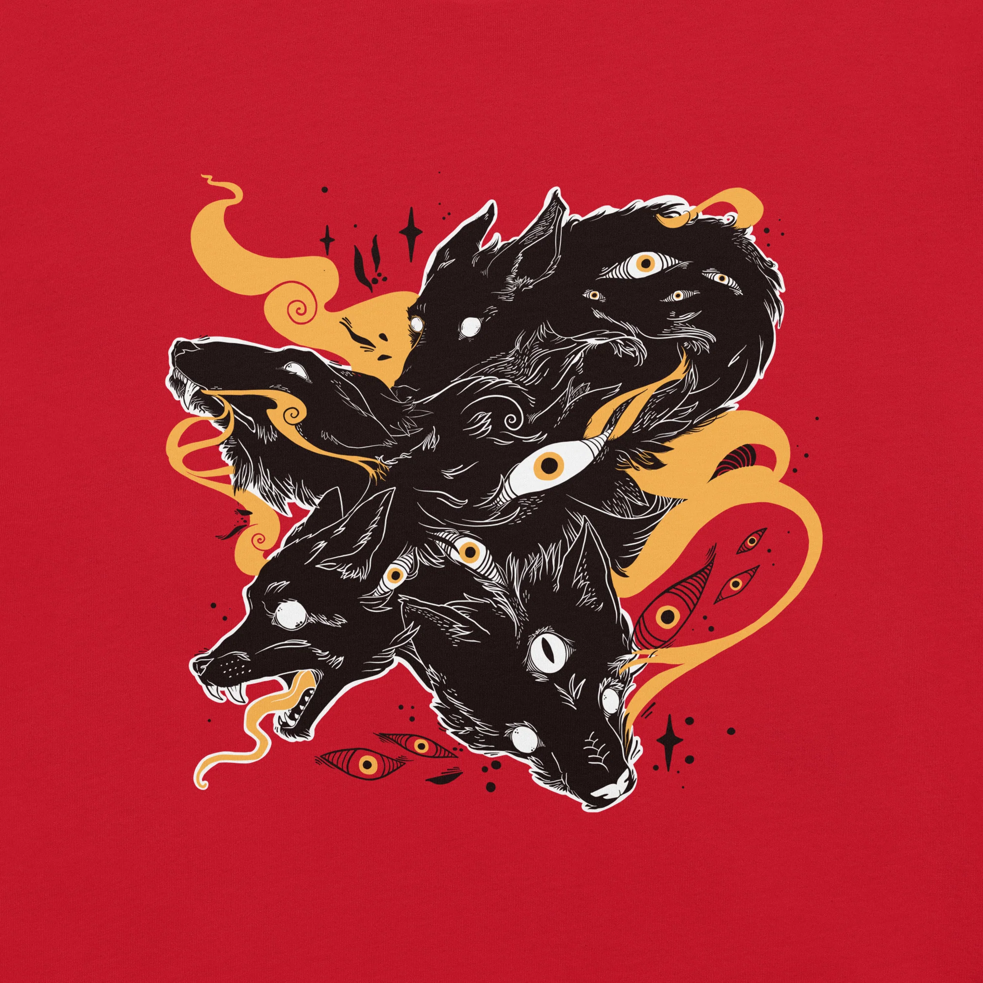 Many Wolves, Unisex T-Shirt - Image 4
