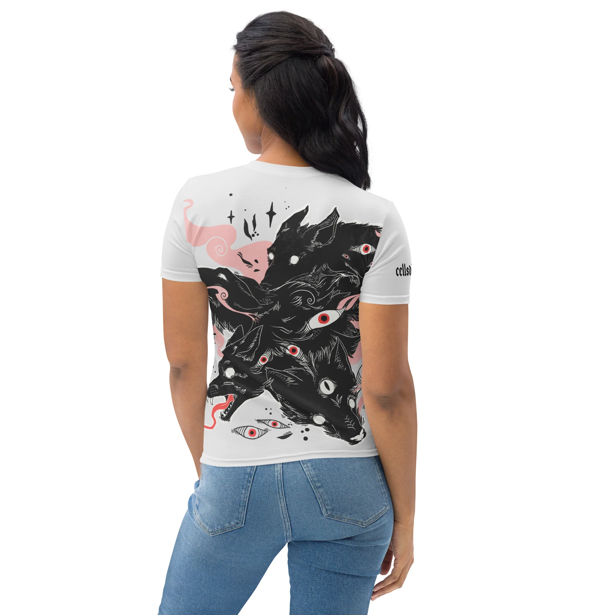 Many Wolves, Women's Sublimation T-Shirt - Image 4