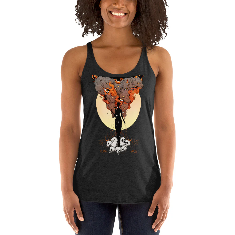 Mother Nature, Racerback Tank Top - Image 2
