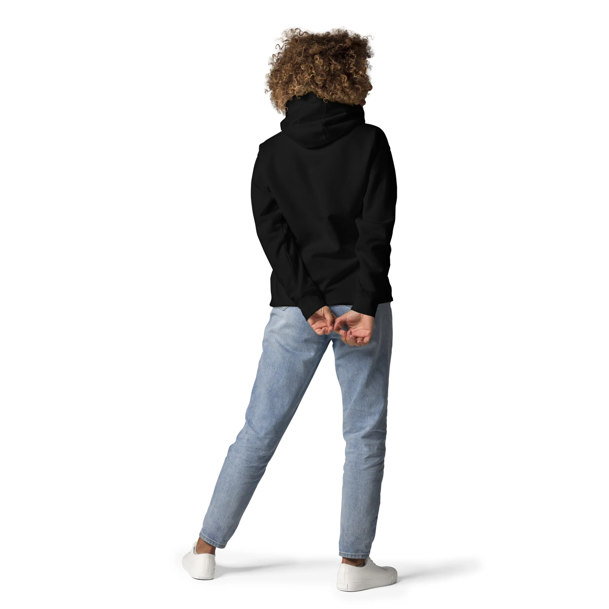Mushroom And Wolf Skull, Unisex Hoodie - Image 5