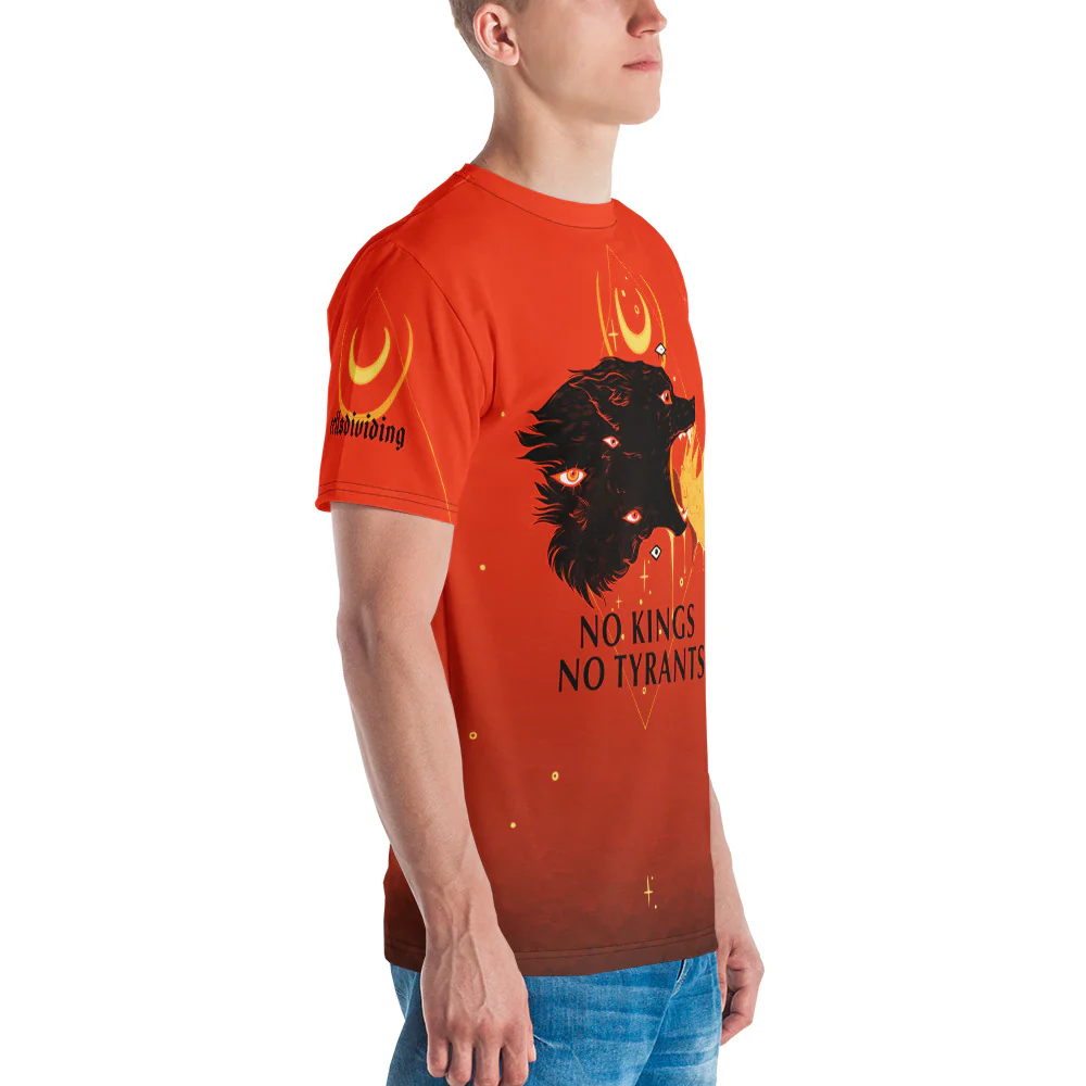 No Kings No Tyrants, Men's Sublimation T-Shirt - Image 3