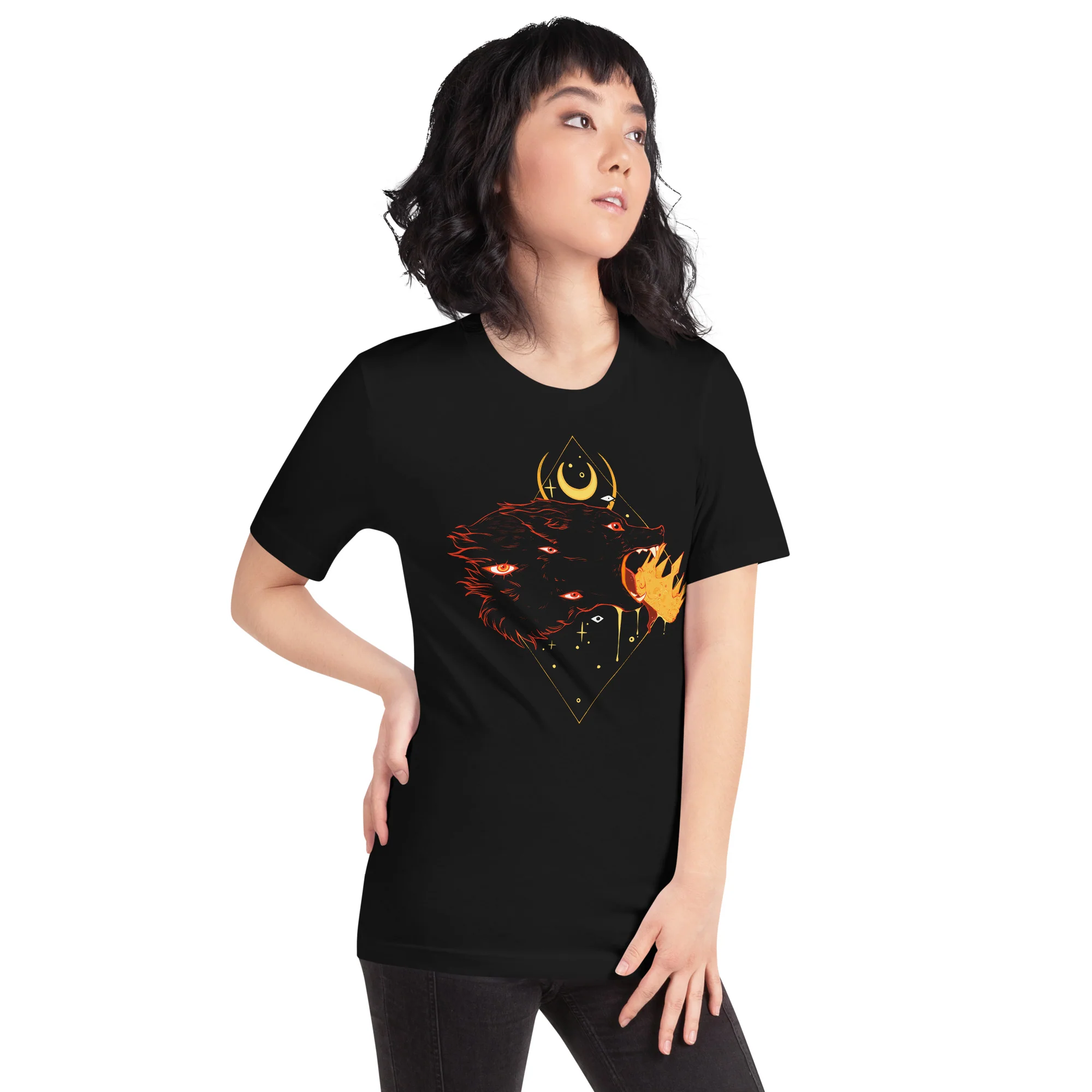 No Kings Wolf, No Text, Unisex T-Shirt - Image 2