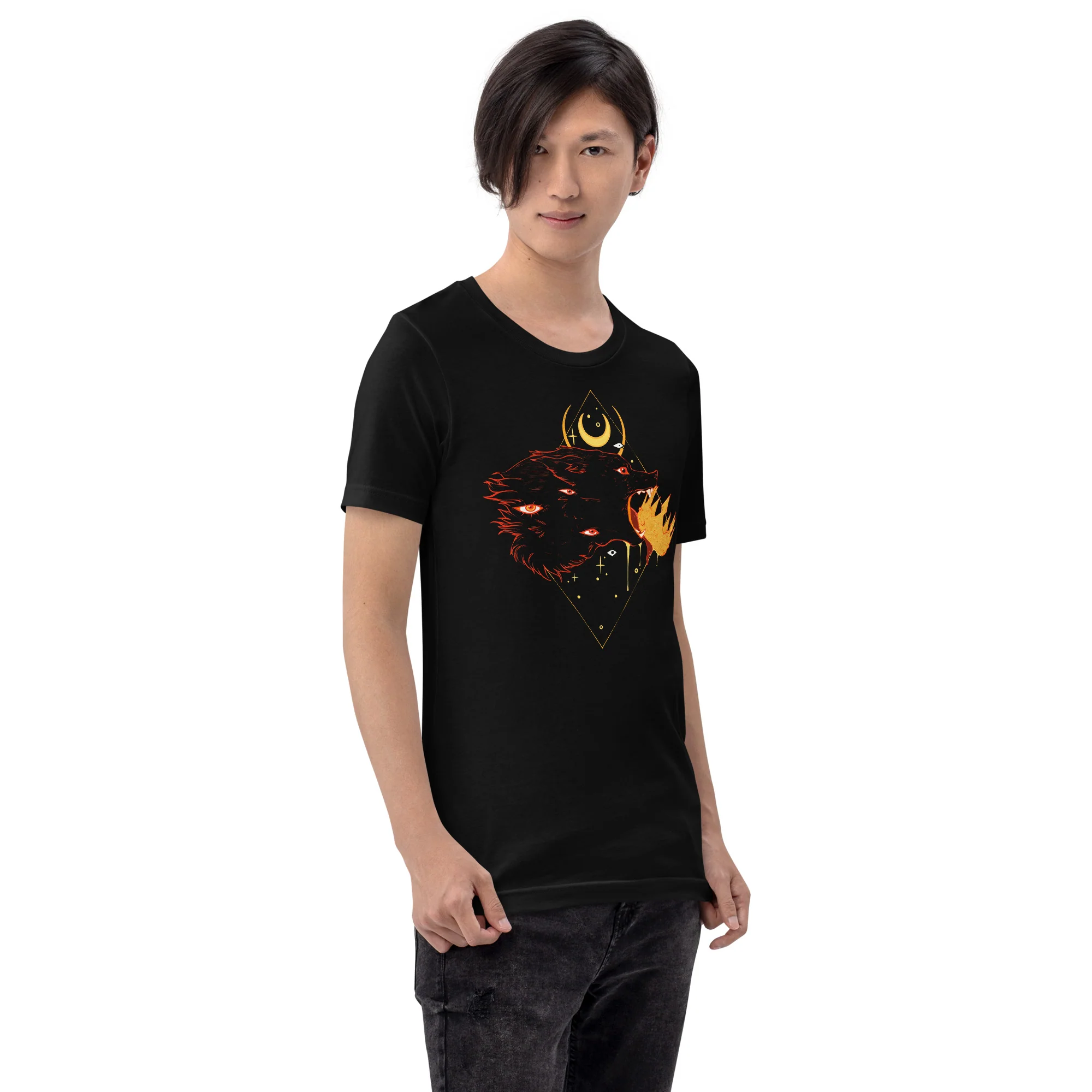 No Kings Wolf, No Text, Unisex T-Shirt - Image 4