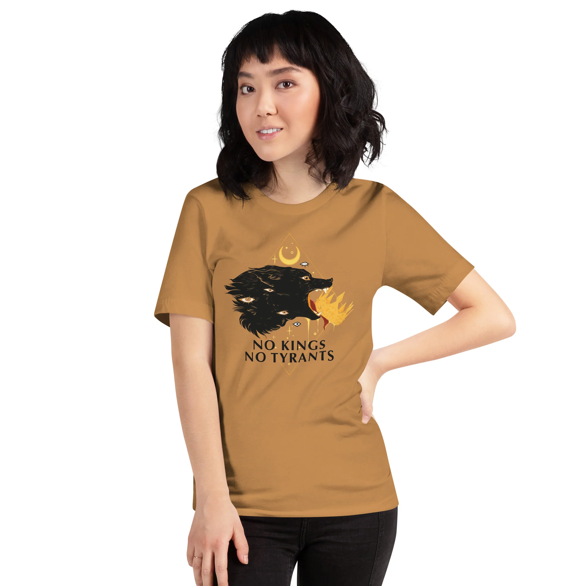 No Kings Wolf, Unisex T-Shirt - Image 5