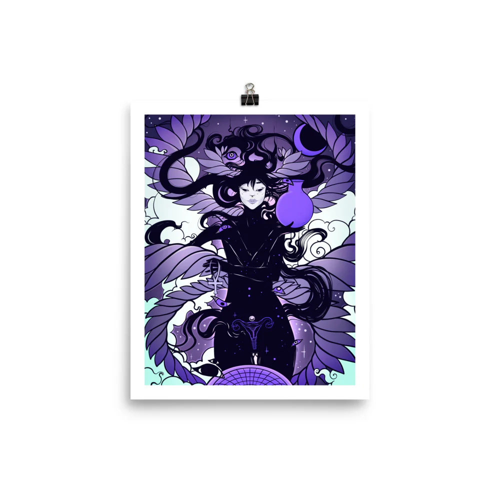 Nuit, Matte Art Print Poster - Image 2